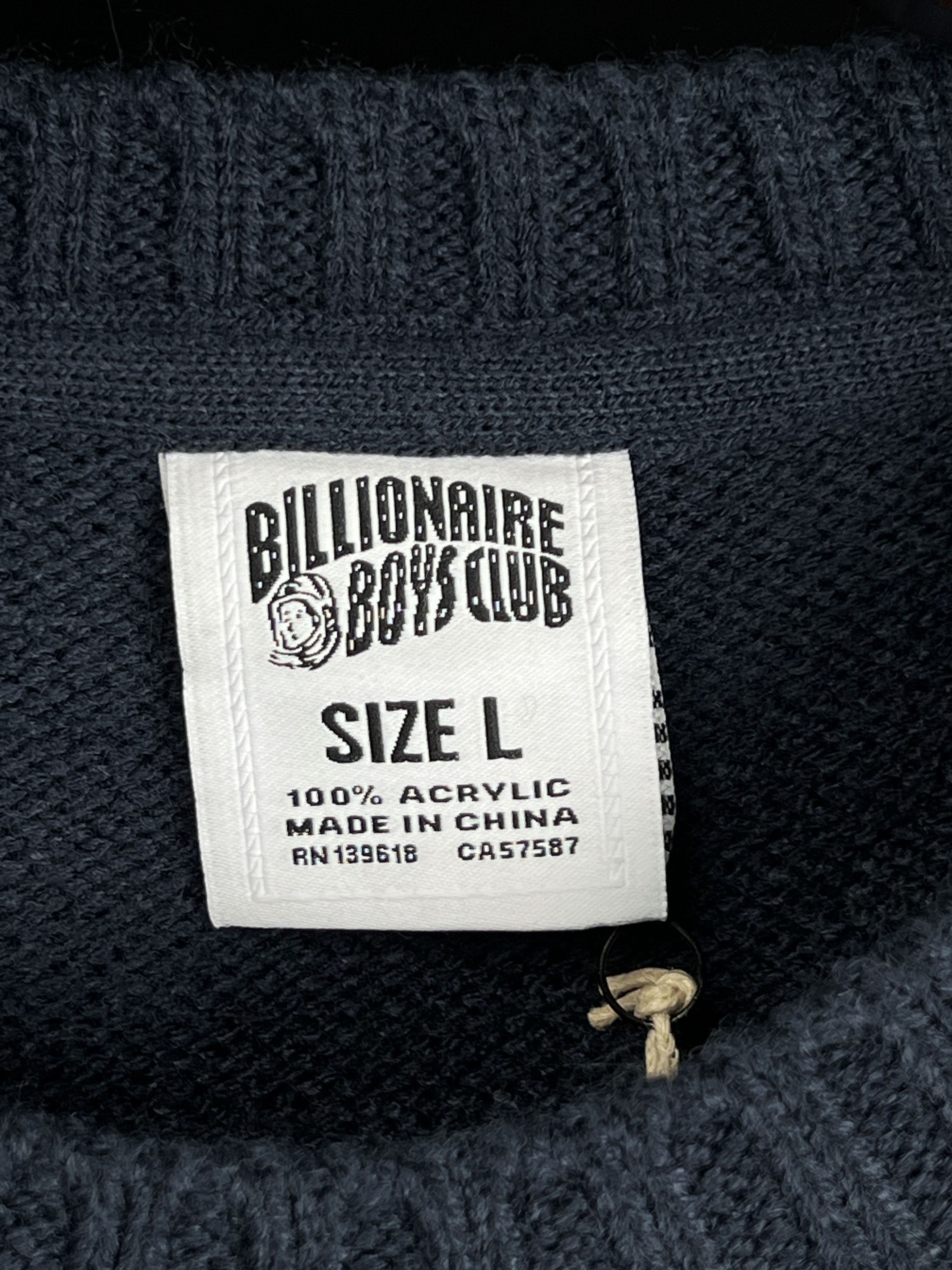 Billionaire Boys Club Brand New Vintage Car Sweater Navy Size L Size US L / EU 52-54 / 3 - 6 Thumbnail