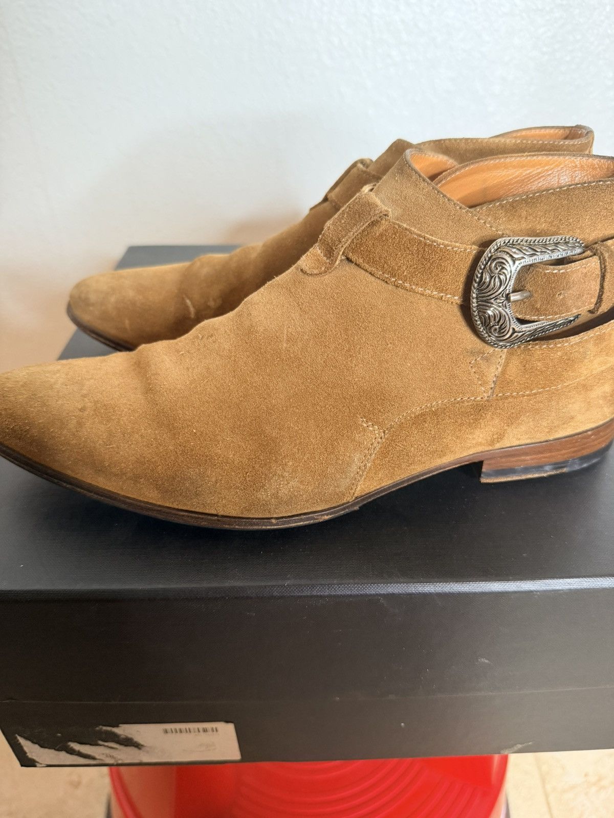 Saint Laurent Paris Saint Laurent Western Buckle Jodhpur Boots size 40 Size US 7 / EU 40 - 5 Thumbnail