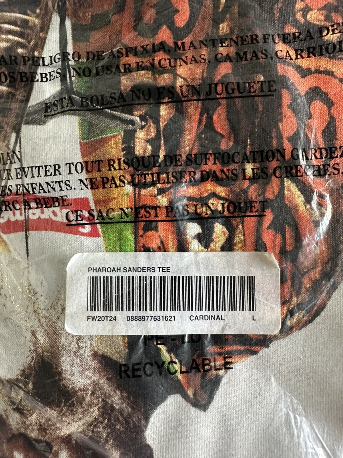 Supreme Supreme Pharoah Sanders Tee Size US L / EU 52-54 / 3 - 3 Thumbnail