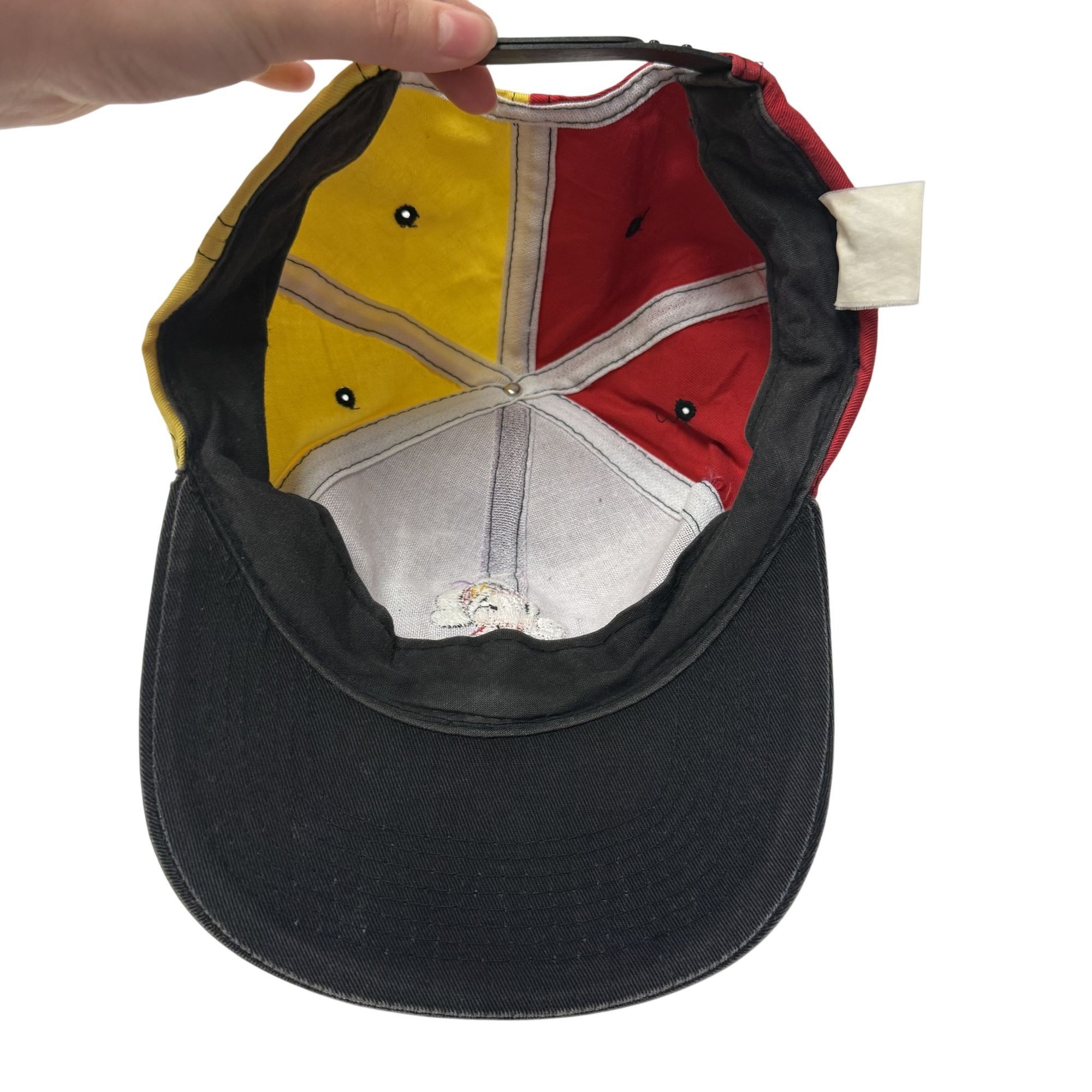 Other Vtg Disney MICKEY MOUSE Hat COLOR BLOCK Embroidered SNAPBACK Size ONE SIZE - 3 Thumbnail