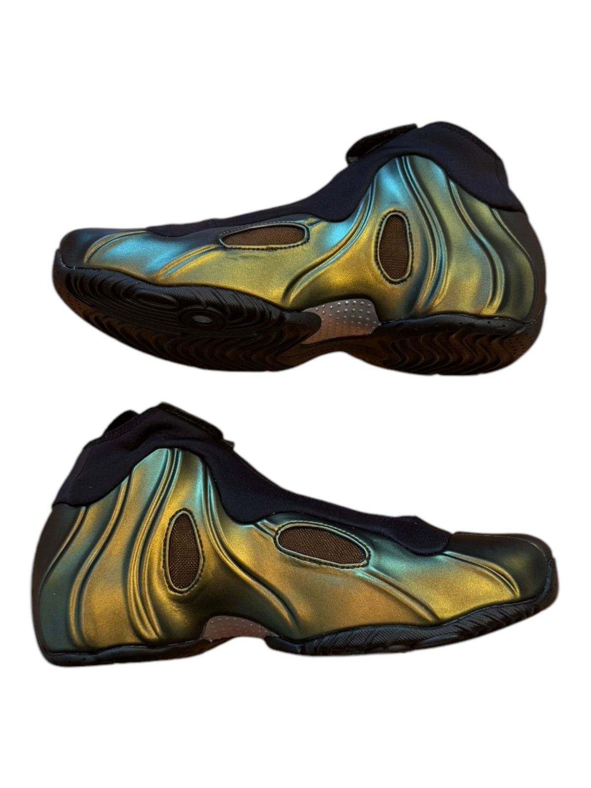 Nike Nike Air Flightposite ‘Metallic Gold’ (2024) Size US 7.5 / EU 40-41 - 2 Thumbnail
