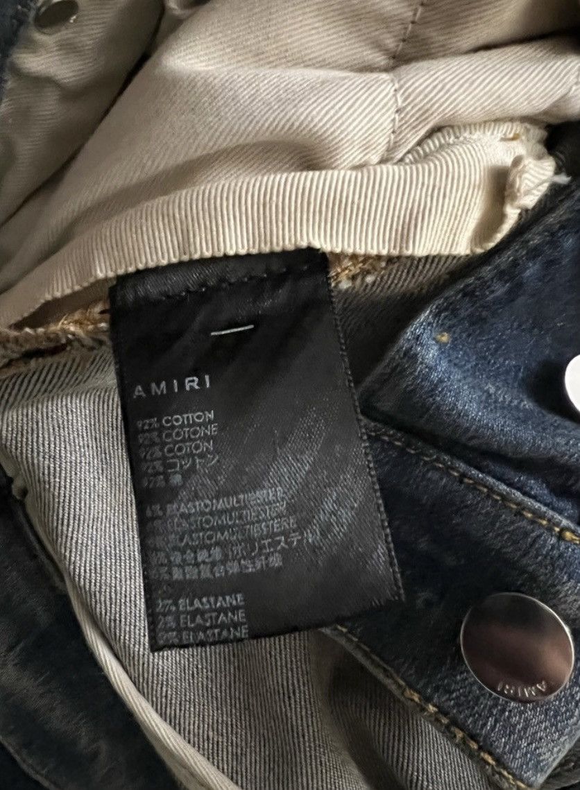 Amiri Indigo with Paint Size US 32 / EU 48 - 4 Thumbnail