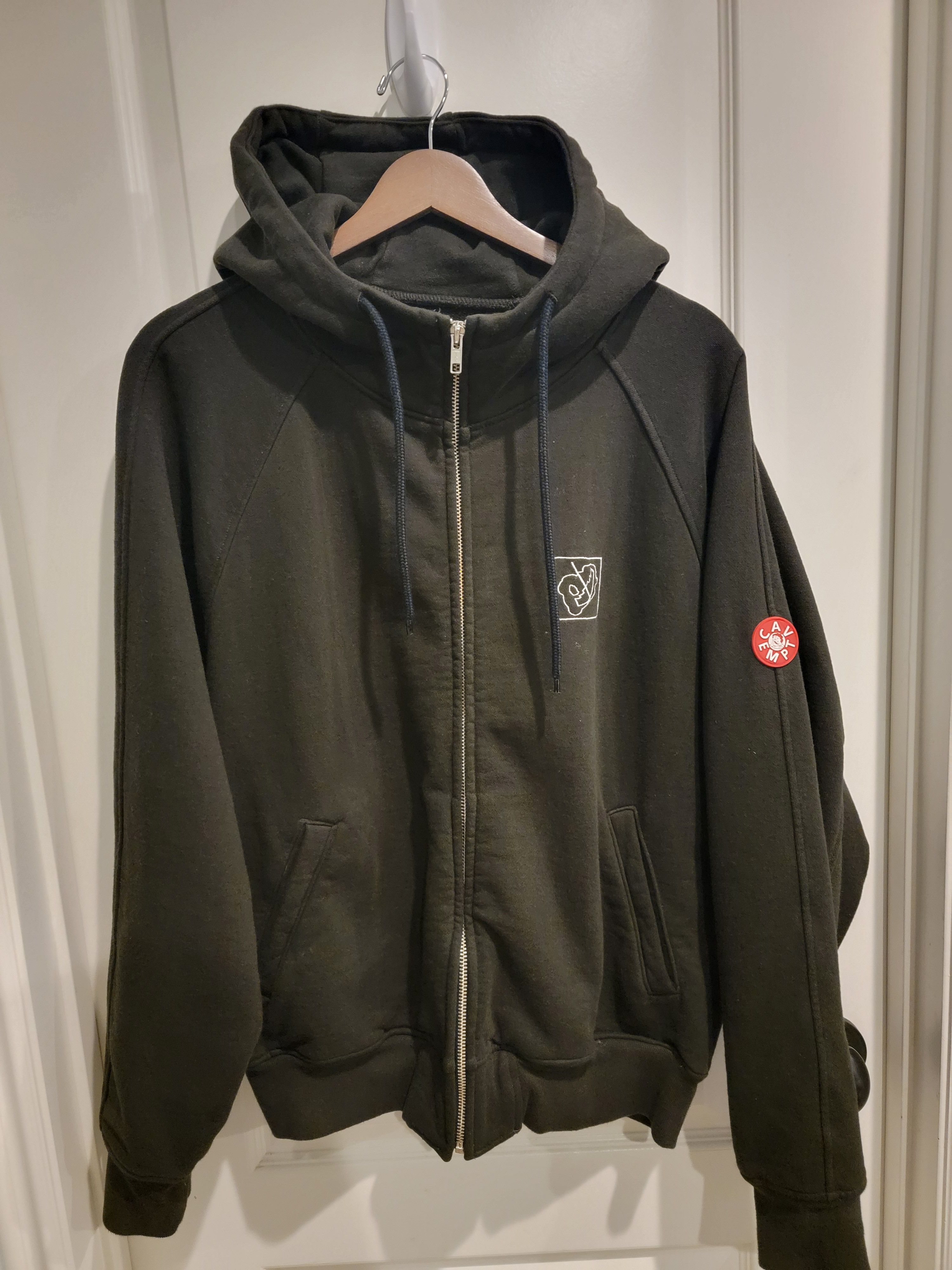 Cav empt zip hoodie best sale