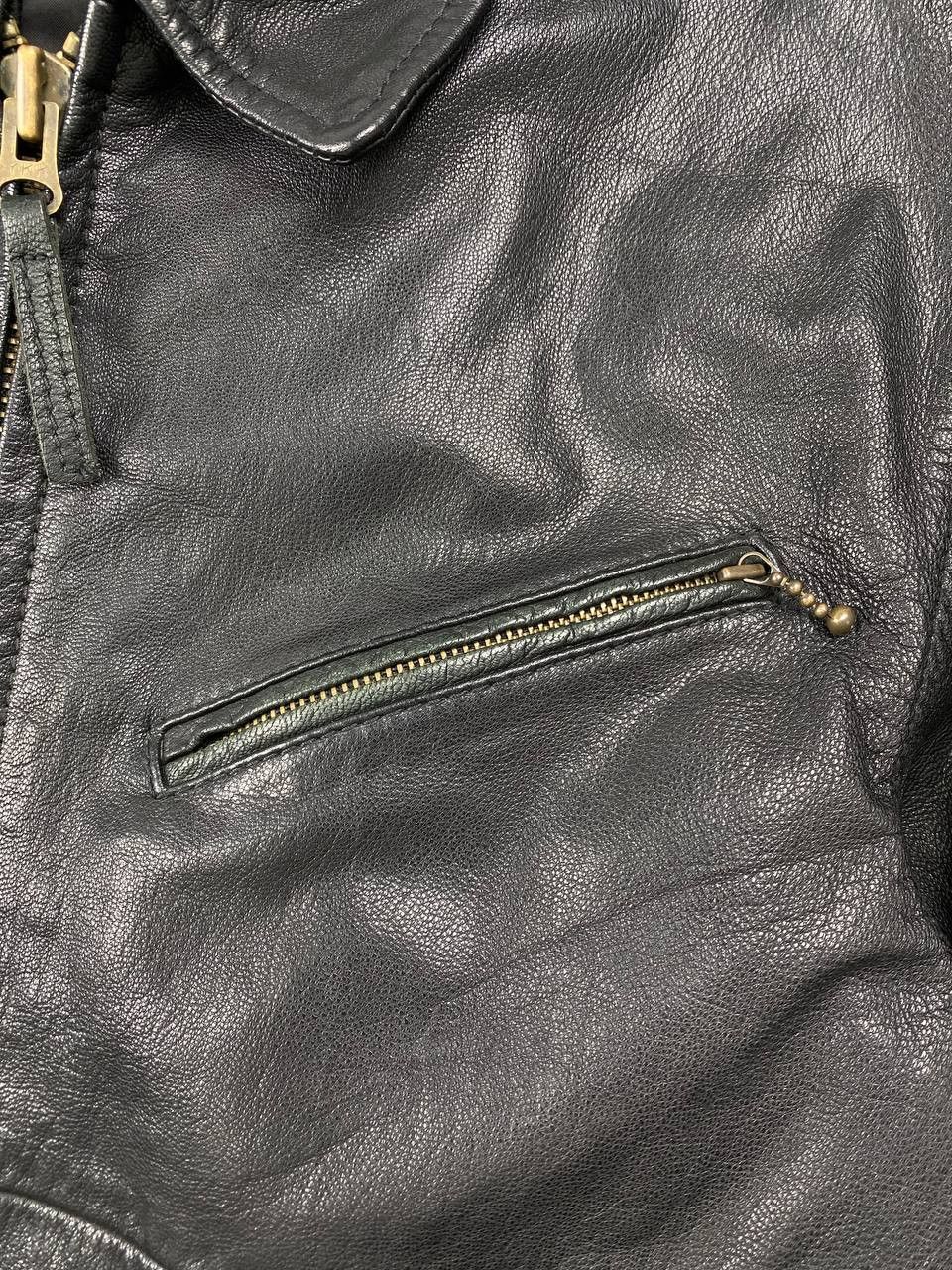 Levi's Vintage Levi's Leather Simple Jacket 00s Men Size S Black Size US S / EU 44-46 / 1 - 5 Thumbnail