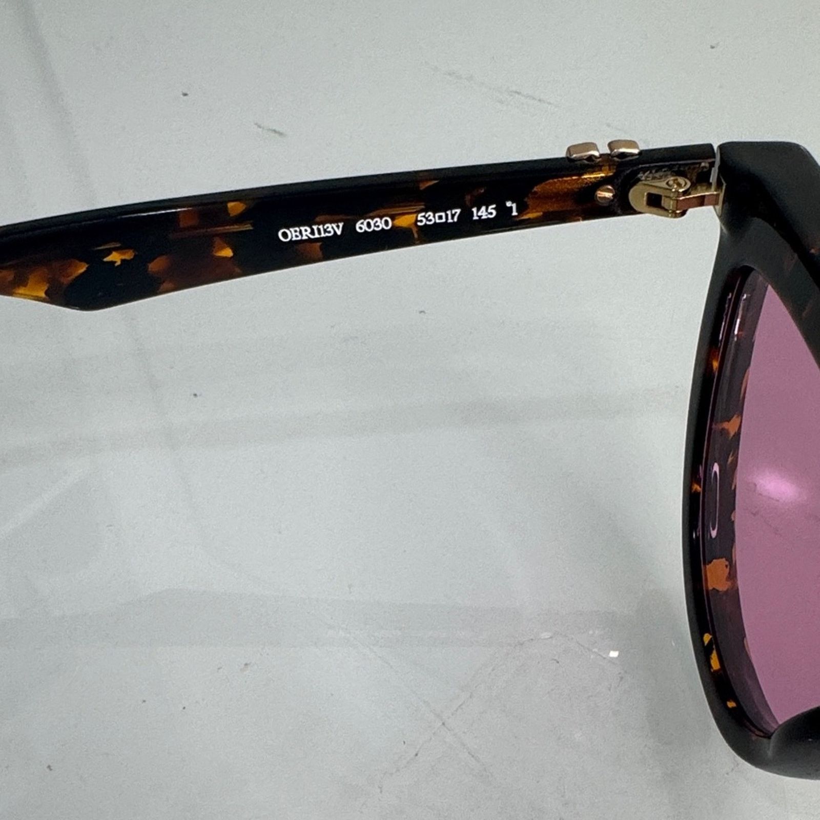 Off-White Off-White Tortoise Sunglasses with Rose Lenses Size ONE SIZE - 6 Thumbnail