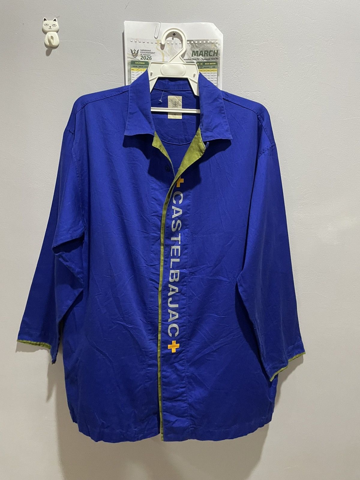 Jean Charles De Castelbajac Castelbajac Meslits ❤️ Mellow Spellout Shirts Size US L / EU 52-54 / 3 - 12 Thumbnail