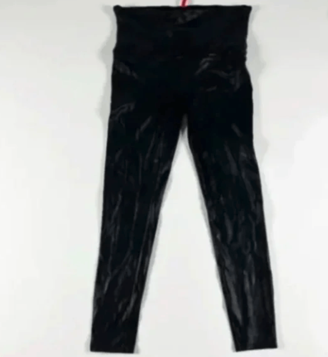 Spanx Spanx Faux Vegan Leather High Waisted Size 28" / US 6 / IT 42 - 4 Thumbnail