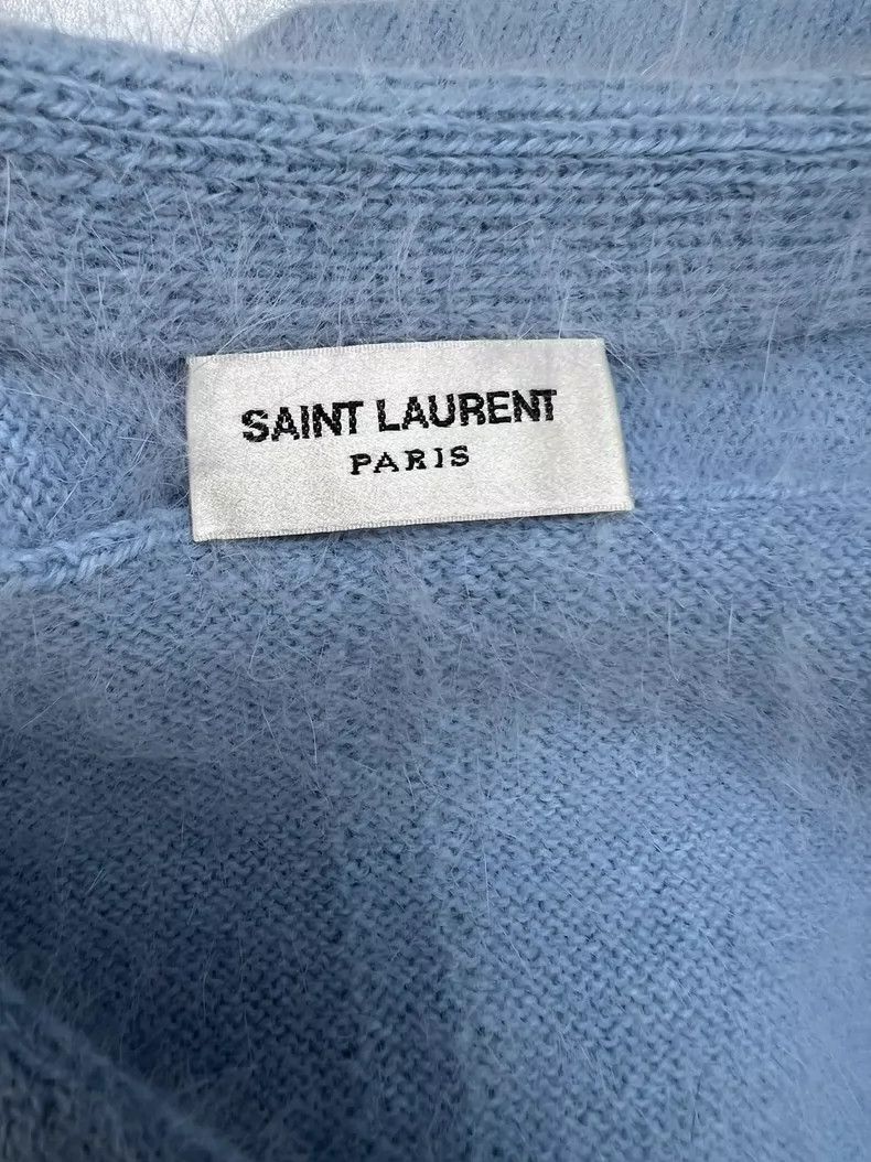 Saint Laurent Paris Saint Laurent Paris 13fw original baby blue solid floating Size US XS / EU 42 / 0 - 3 Thumbnail