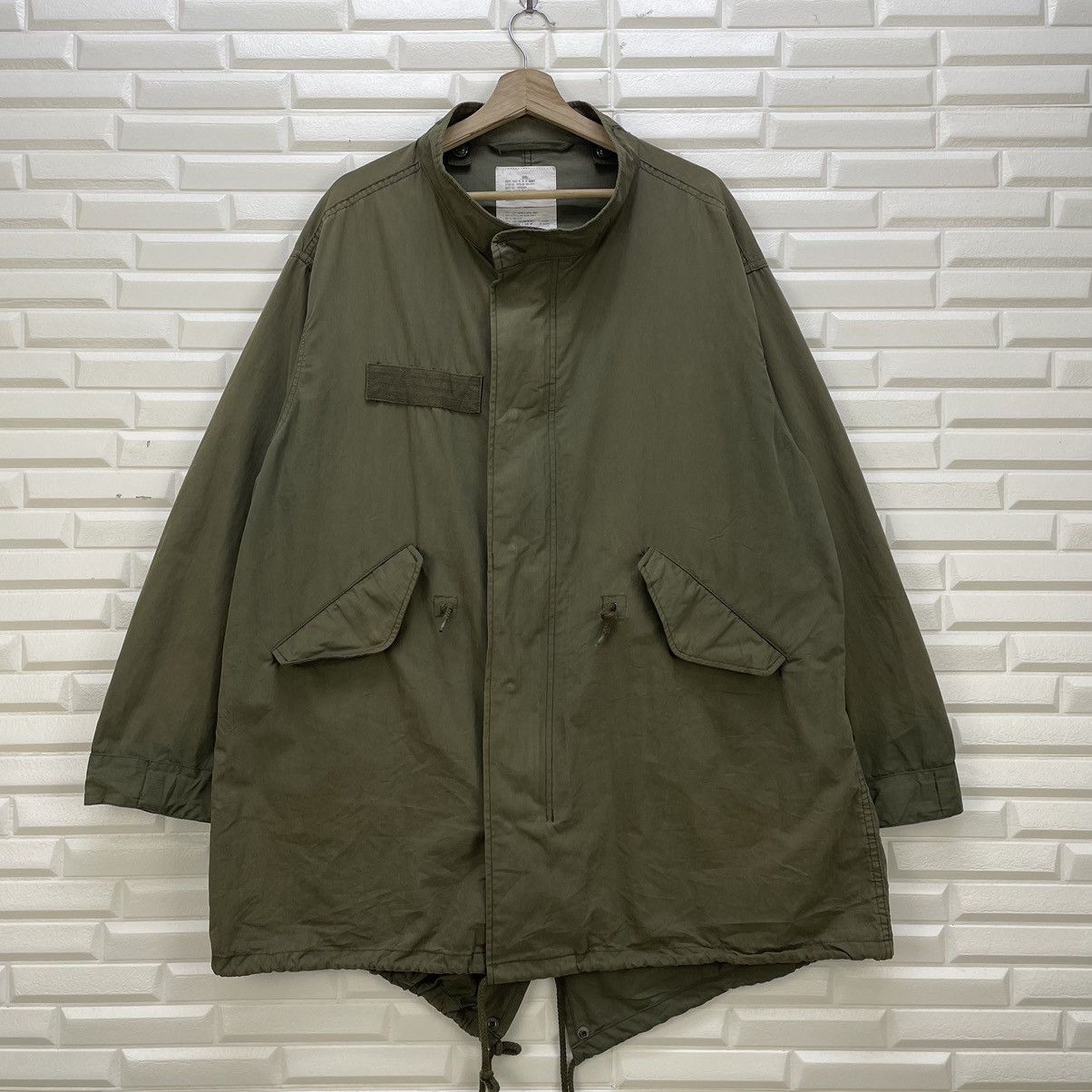 Japanese Brand × Vintage Vintage Parka Fish Tail Field Jacket Size US M / EU 48-50 / 2 - 2 Thumbnail