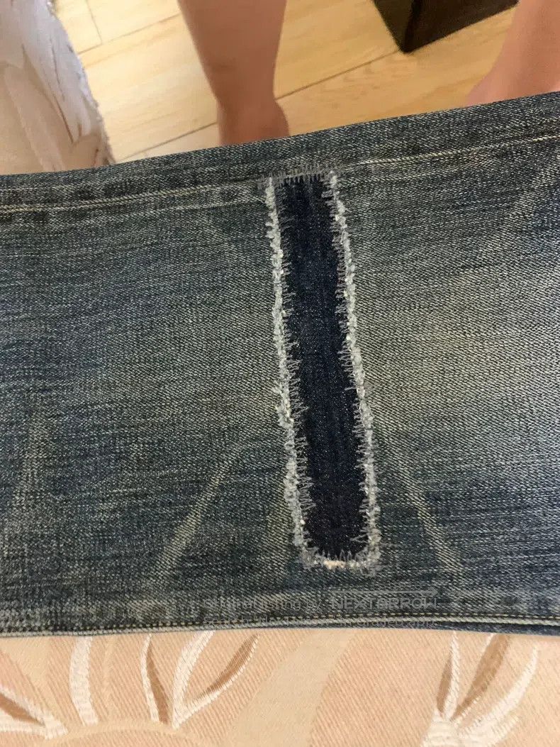 Neighborhood Neighborhood size L Niuwangzai pants, cut with knives and Size US 27 - 4 Thumbnail