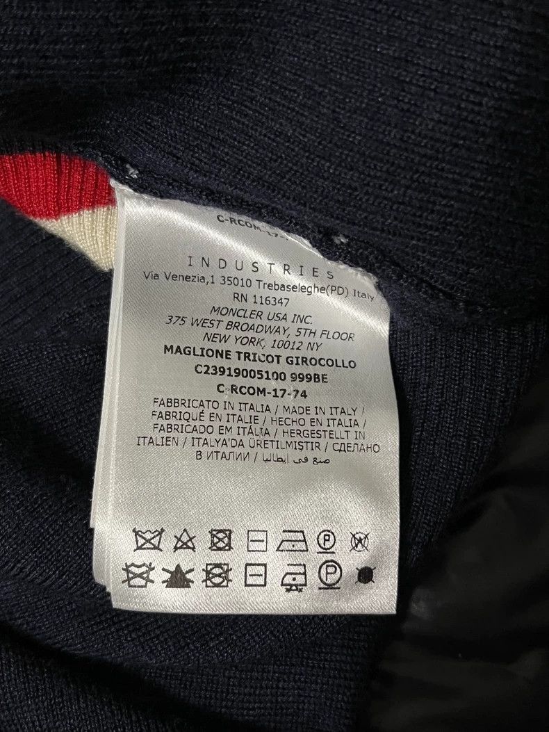 Moncler Genius Moncler Genius Moncler Gamme Bleu Cashmere Knit Sweater-25 Size US L / EU 52-54 / 3 - 6 Thumbnail