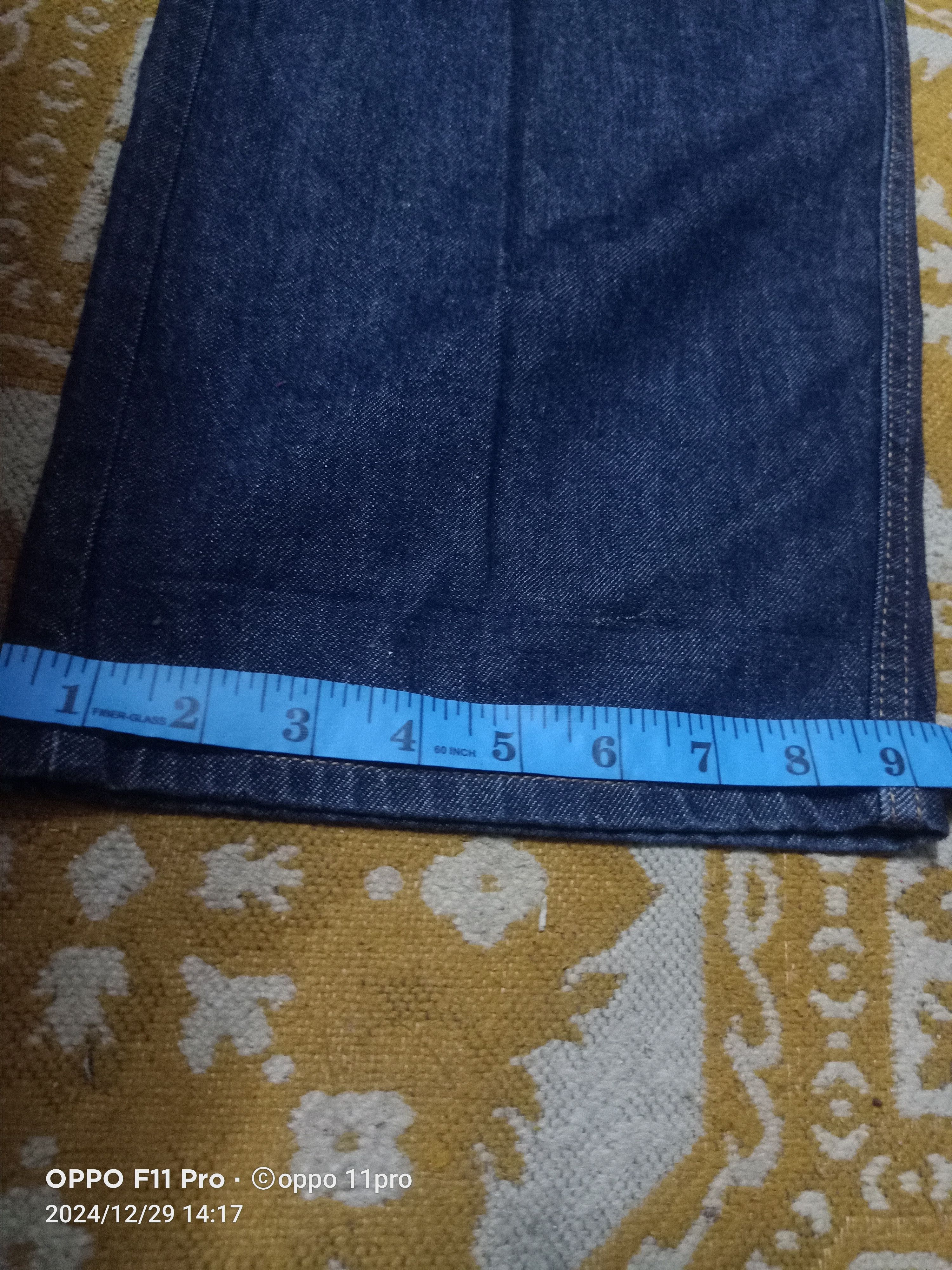 If Six Was Nine × Japanese Brand × Uniqlo Uniqlo Loose Denim Non Selvedge Size US 32 / EU 48 - 10 Thumbnail