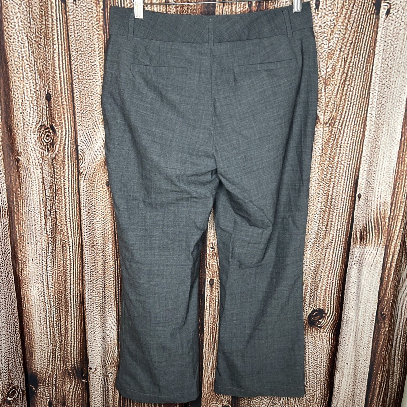 Banana Republic Banana Republic Pants Womens 6 Wool Wide-Leg Gray Casual Dress Pants Modern Classic Size 28" / US 6 / IT 42 - 3 Thumbnail