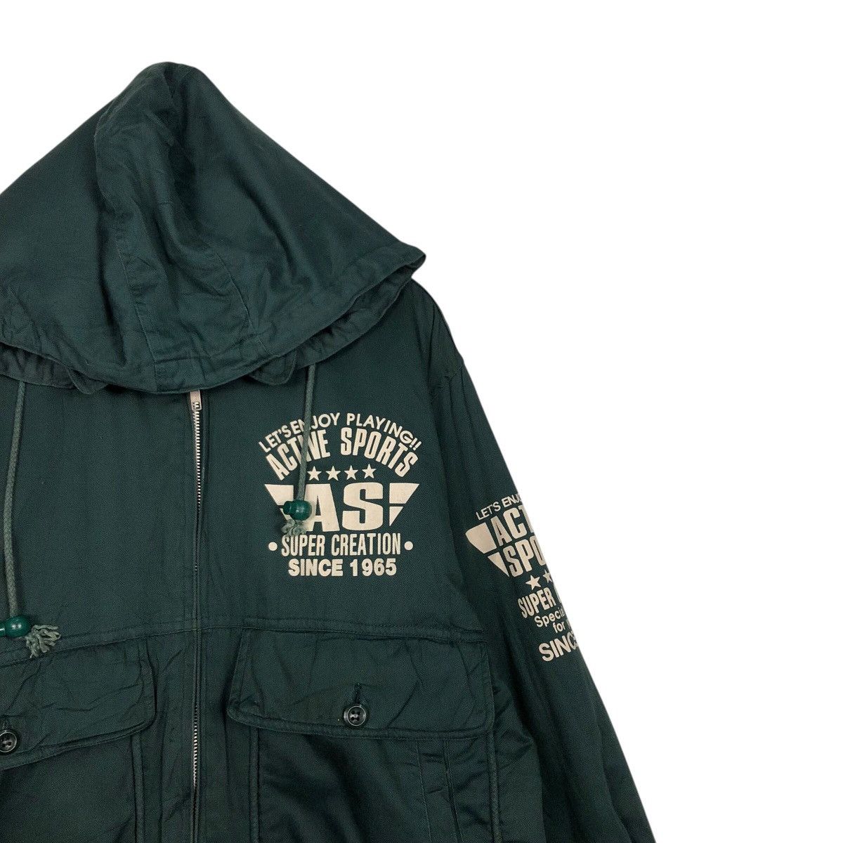 Hysteric Glamour 📌Vintage Biker Bomber Jacket Swooplex Big Logo Embroidery Size US L / EU 52-54 / 3 - 7 Thumbnail