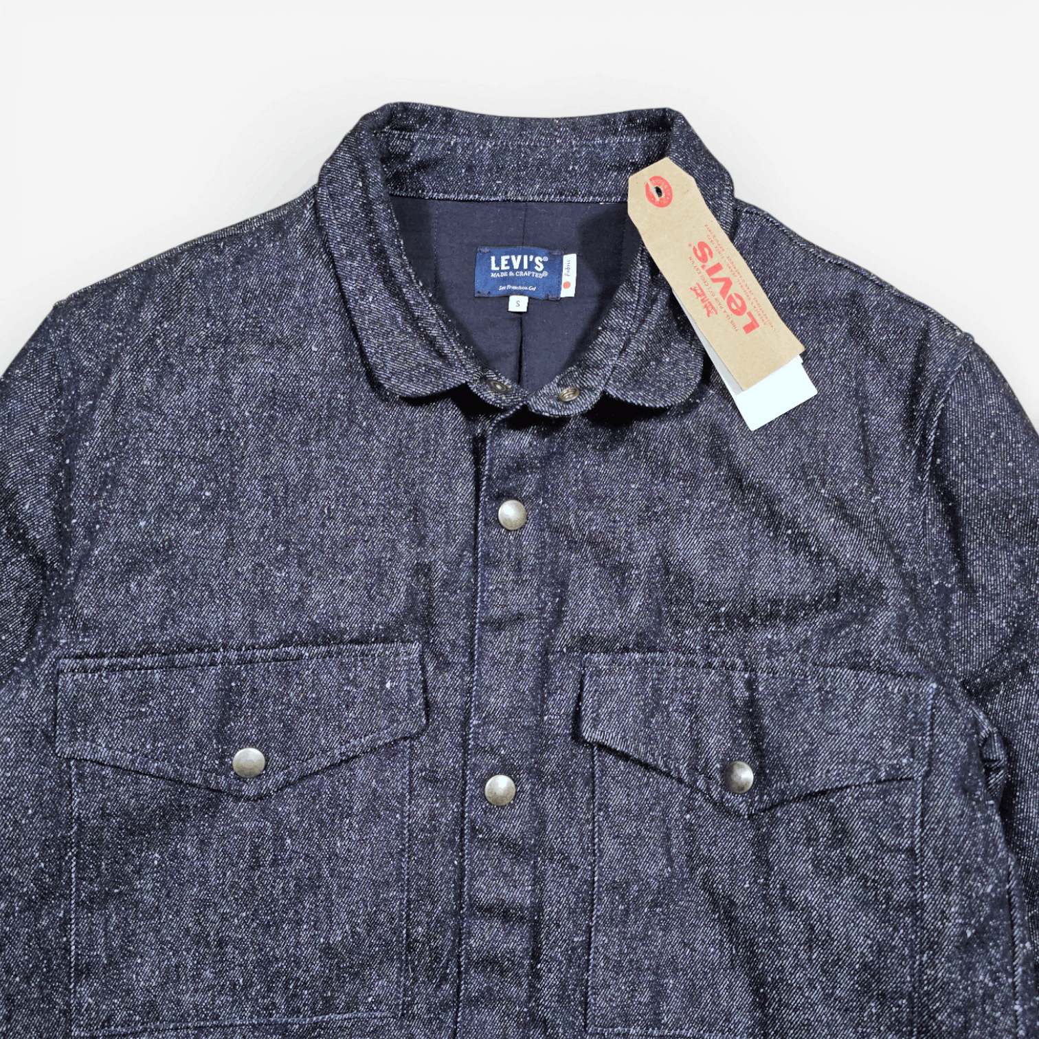 Levi's Made & Crafted Levi's Made & Crafted Shirt Jacket Neppy Japanese Fabrics S Size US S / EU 44-46 / 1 - 5 Thumbnail