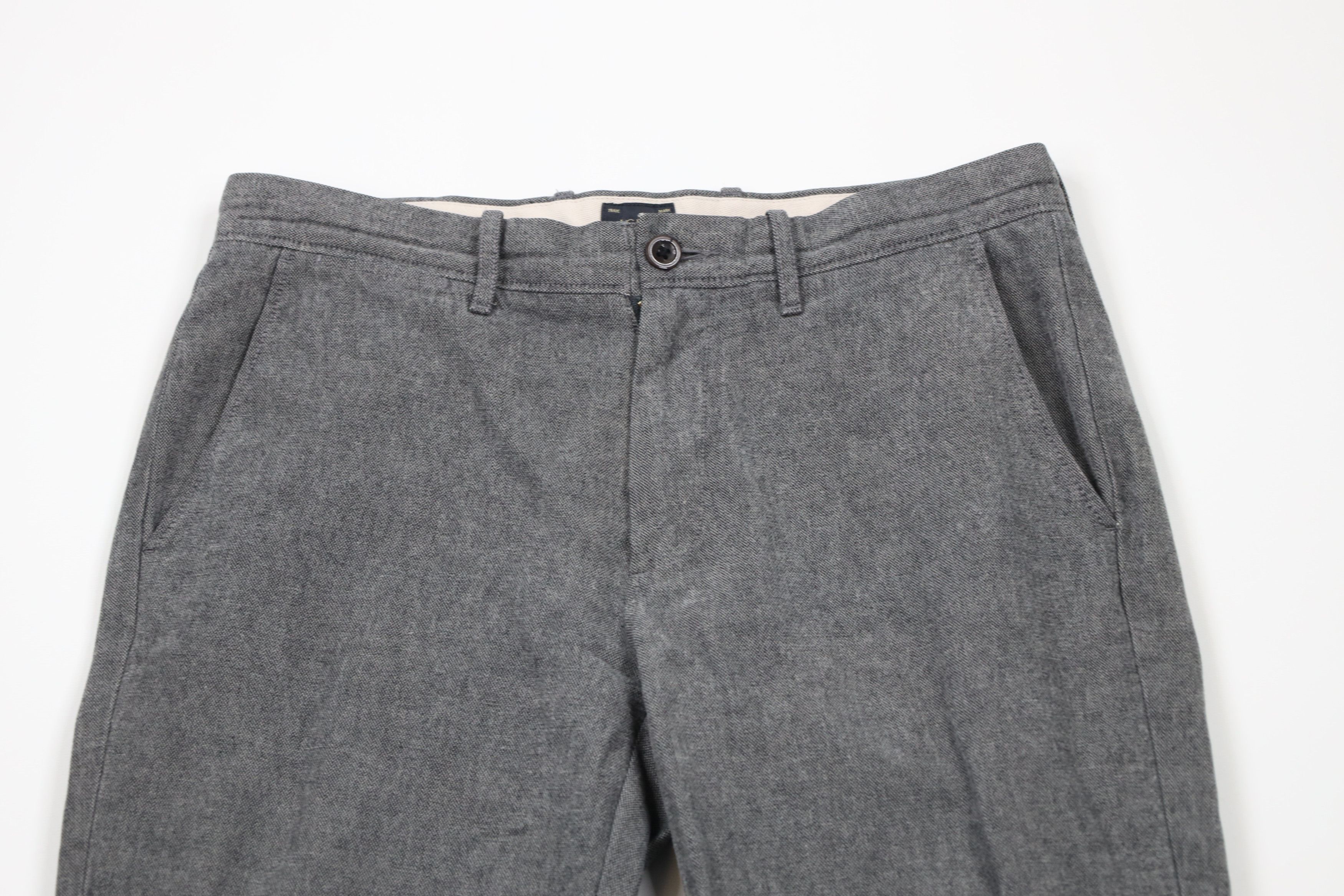 J.Crew × Vintage J Crew 770 Brushed Twill Straight Leg Chino Pants Gray Size US 30 / EU 46 - 2 Thumbnail