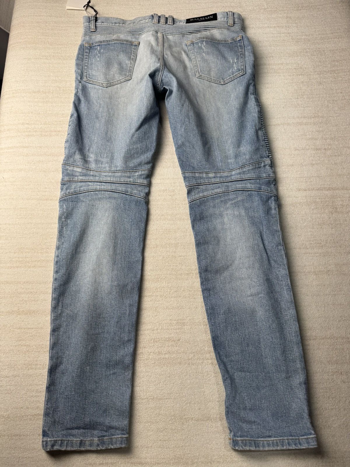 Balmain Moto jeans 32 Size US 32 / EU 48 - 13 Thumbnail