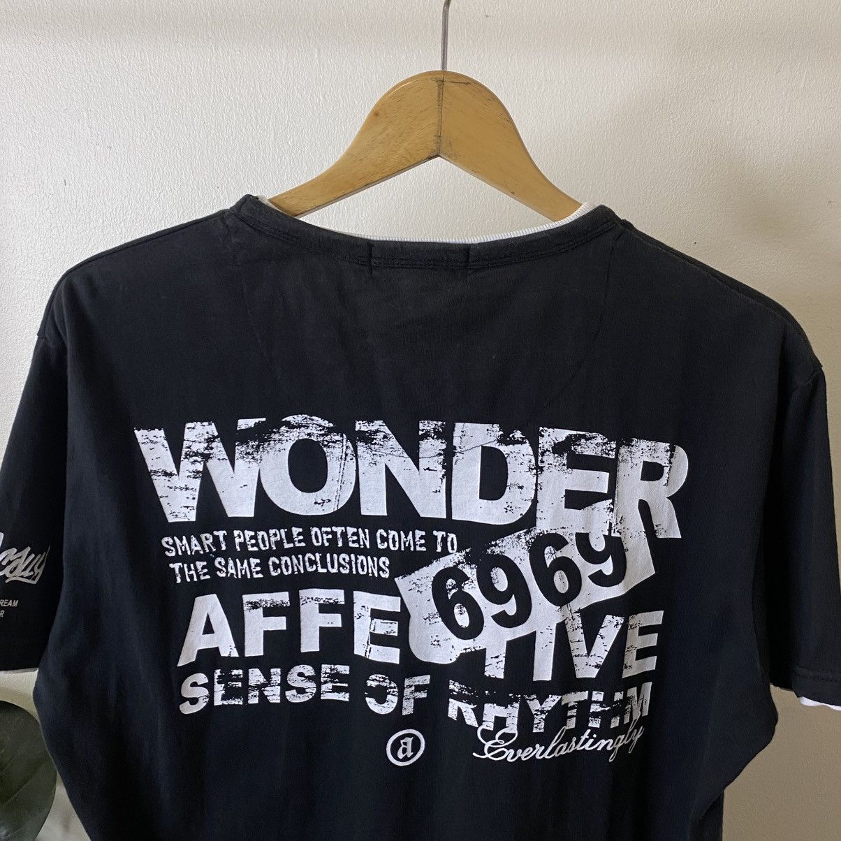 If Six Was Nine Timestep Seditionaries Poem Cyber Gothic Punk Double Layer T Size US L / EU 52-54 / 3 - 9 Thumbnail