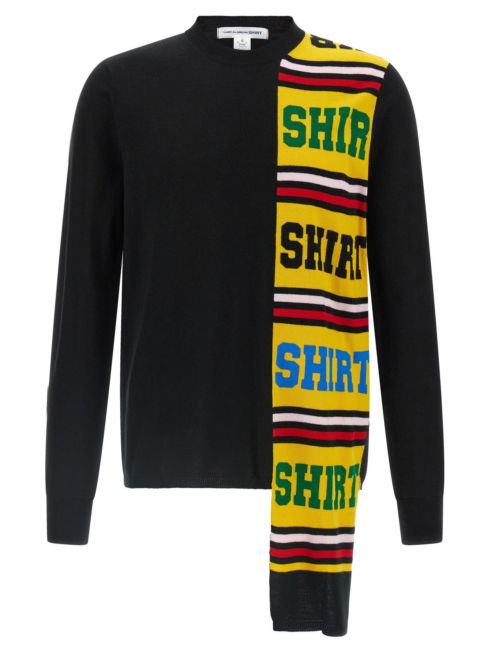 Comme des Garcons SHIRT Intarsia sweater Size US L / EU 52-54 / 3 - 1 Thumbnail
