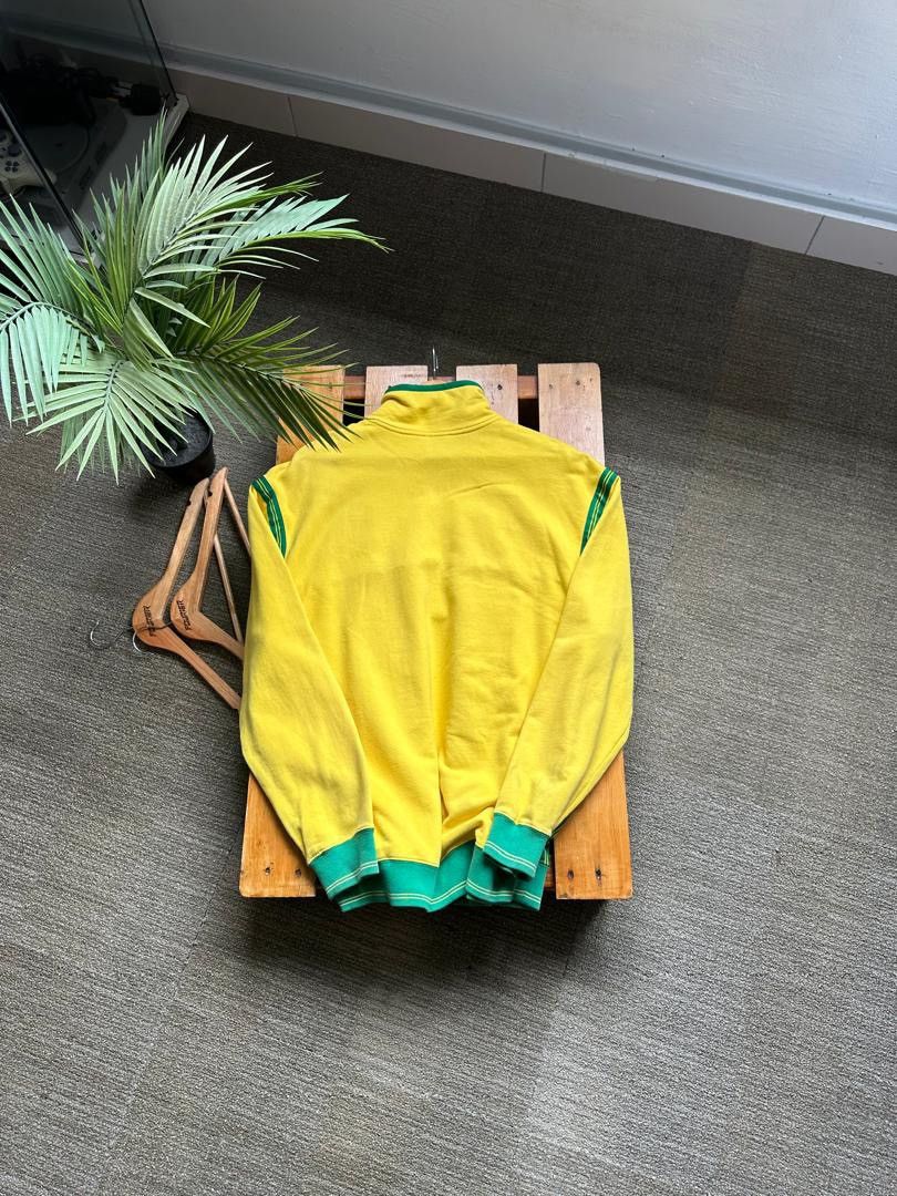 Nike × Vintage VINTAGE NIKE BRAZIL HALFZIPPER Size US M / EU 48-50 / 2 - 2 Thumbnail