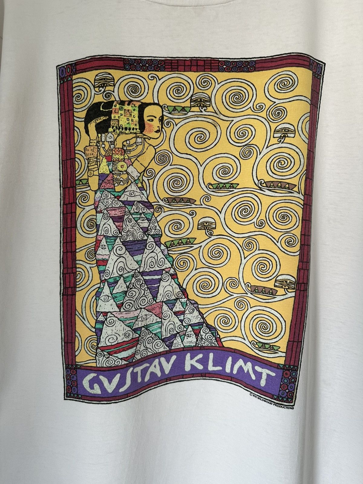 Other Vintage Gustav Klimt “Expectation”, 1991 Tee Size US L / EU 52-54 / 3 - 3 Thumbnail