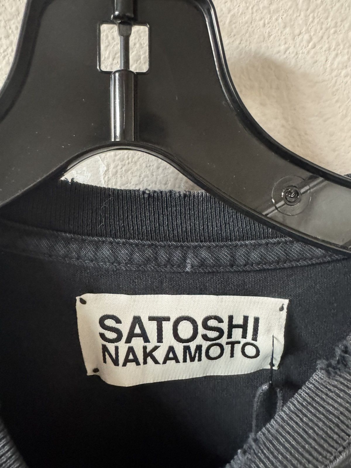 Satoshi Nakamoto Satoshi Nakamoto Shadow Logo T-shirt Size US XXL / EU 58 / 5 - 4 Thumbnail