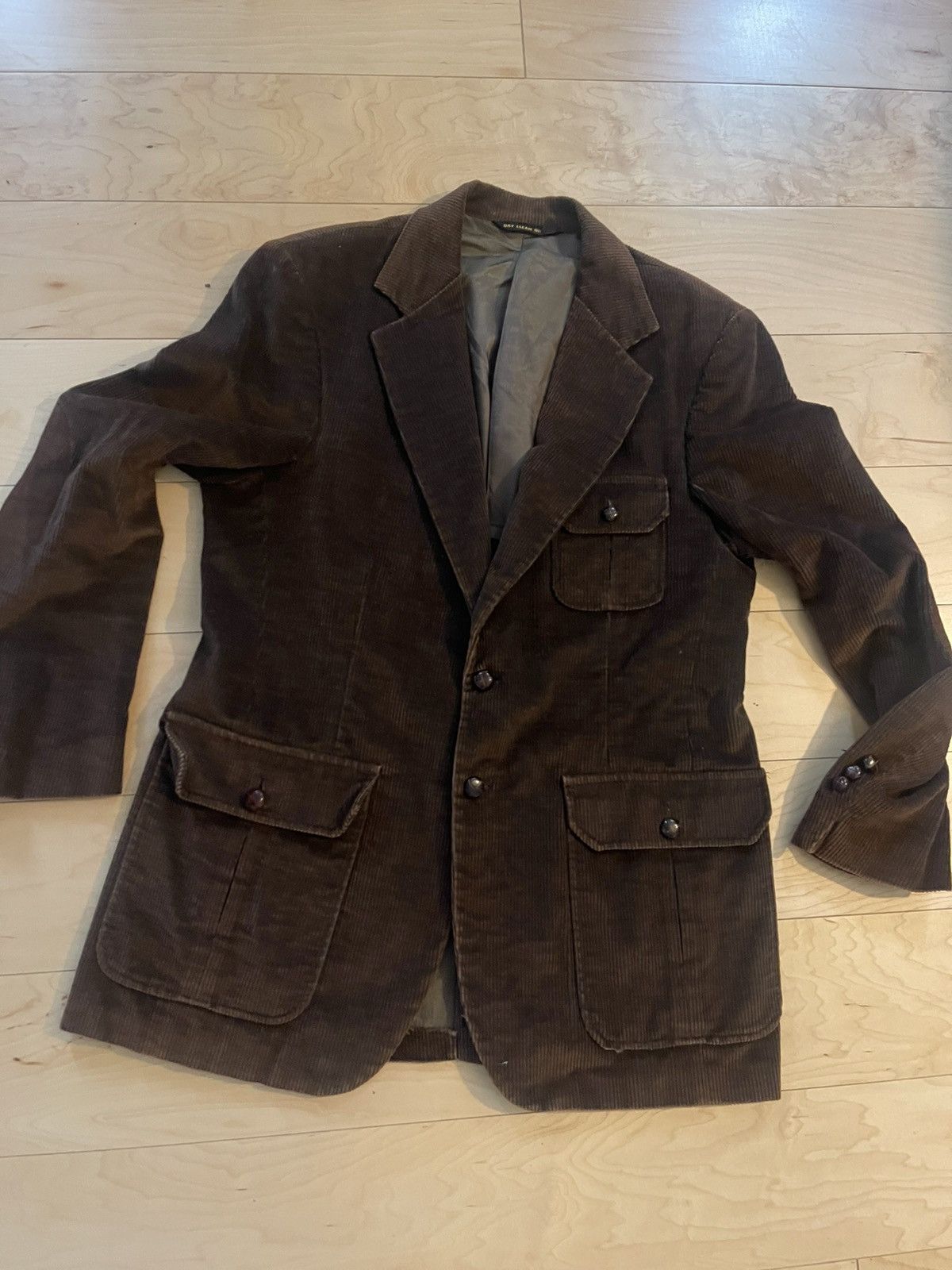 Vintage Vintage corduroy mens blazer M Size US M / EU 48-50 / 2 - 1 Thumbnail