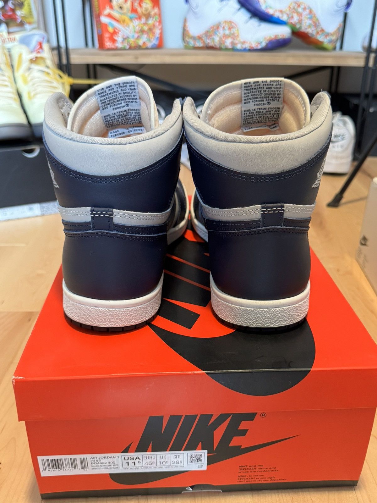 Jordan Brand Jordan 1 Retro High ‘85 Georgetown Size US 11.5 / EU 44-45 - 4 Thumbnail