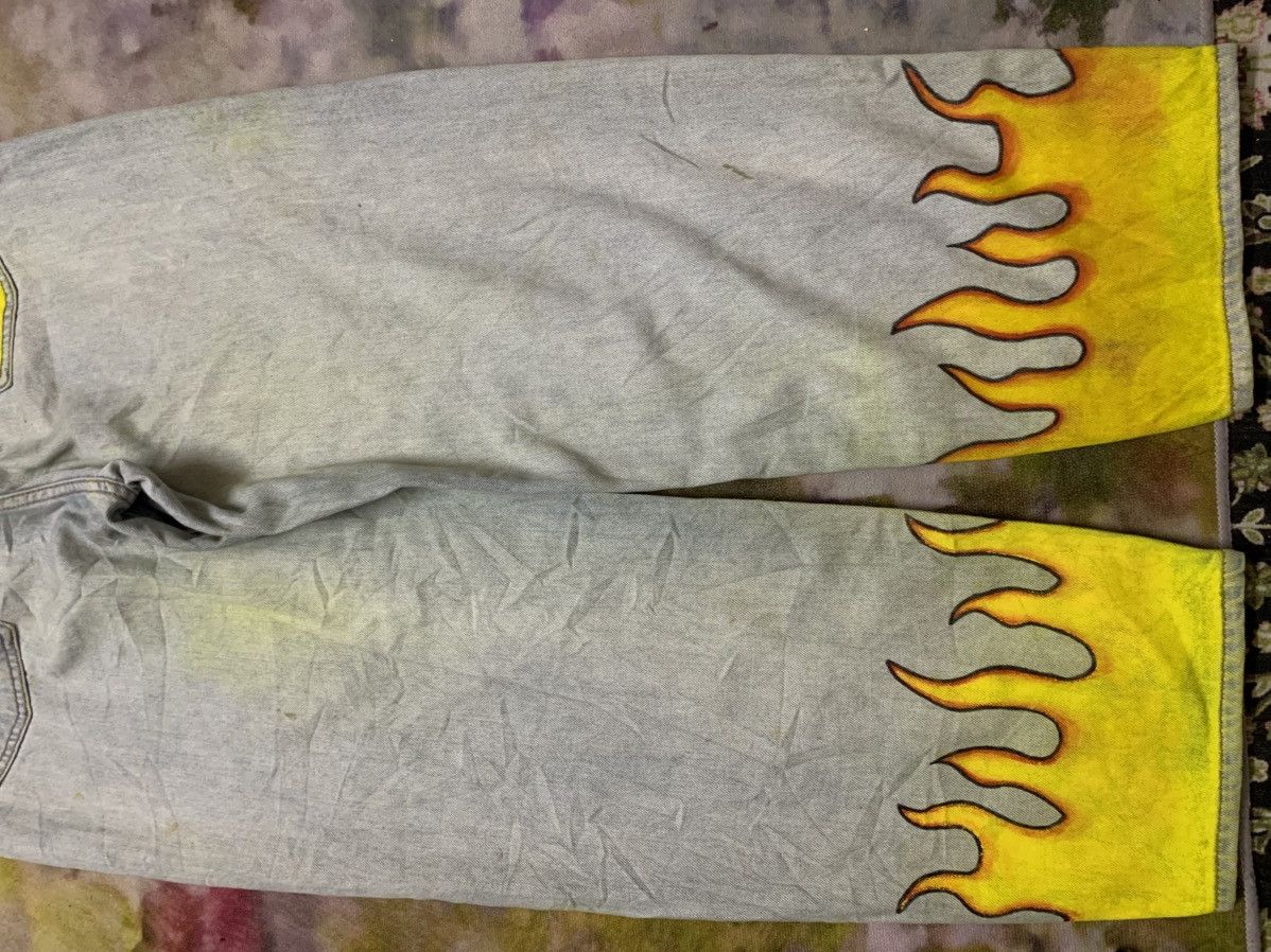 Levi's Levi’s Premium Big E Balloon Leg Custom Painted Size US 29 - 11 Thumbnail