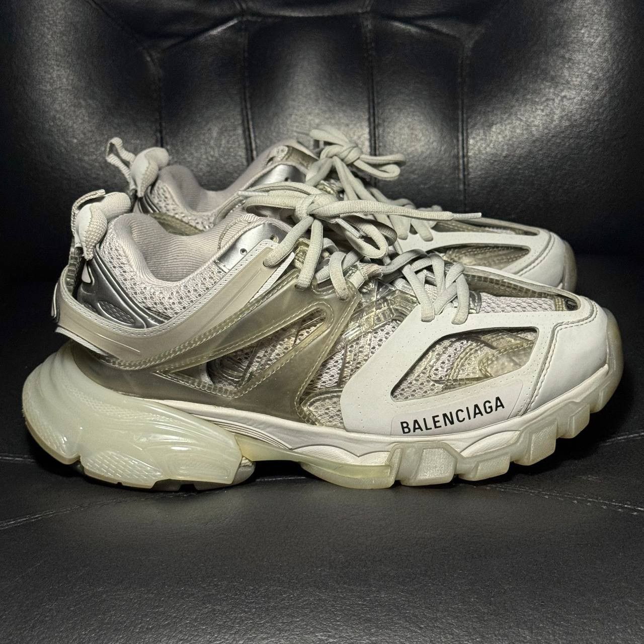 Balenciaga Balenciaga track 1 Clear Sole gray Size US 5 / EU 37 - 1 Thumbnail