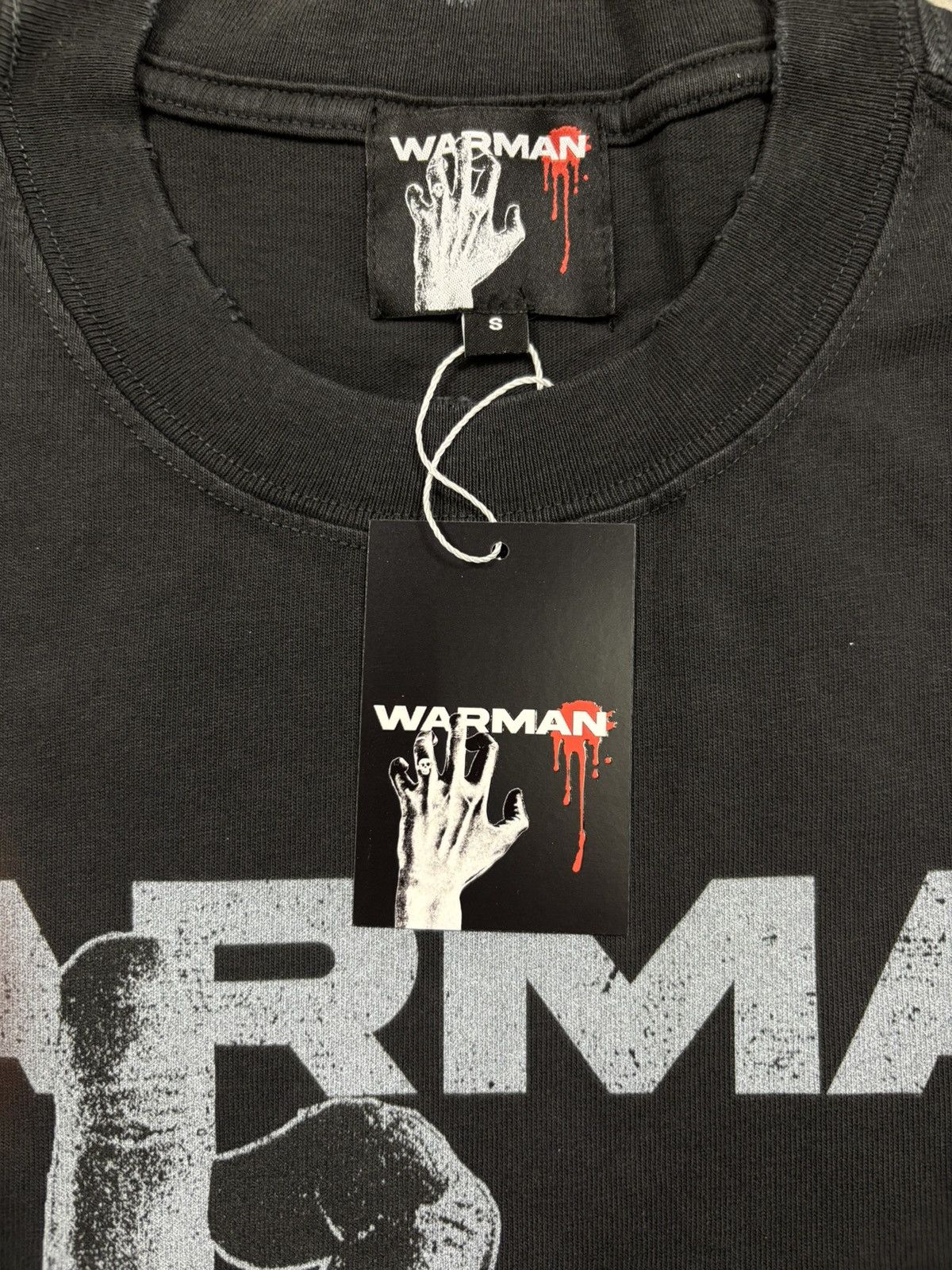 Vintage Warman Hand Logo Graphic T-Shirt, Washed Black Size US S / EU 44-46 / 1 - 7 Thumbnail