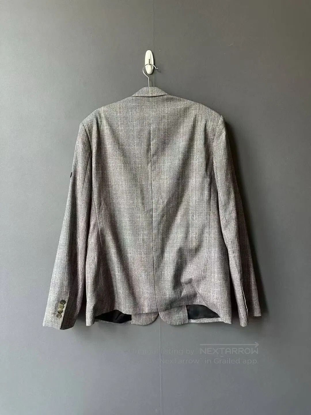 Balenciaga balenciaga checked sleeve suit coat. Size US S / EU 44-46 / 1 - 2 Thumbnail