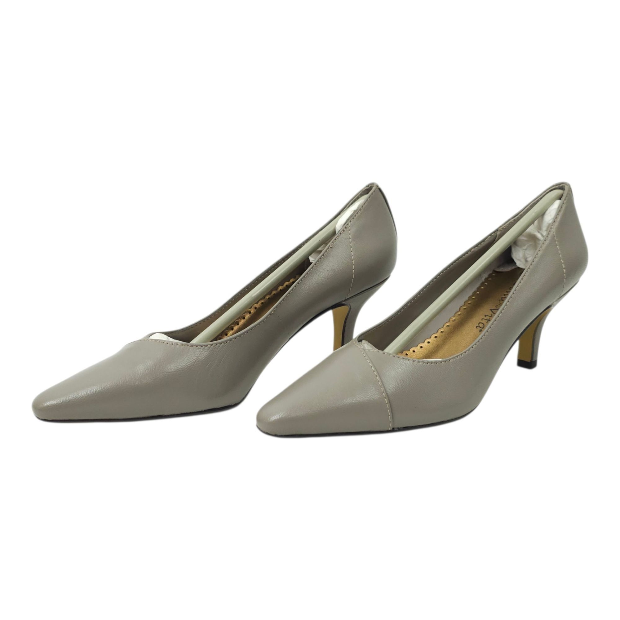 Other Bella Vita WOW Taupe Pump Womens Size 5 M Kitten Heel Size US 5 / IT 35 - 1 Thumbnail