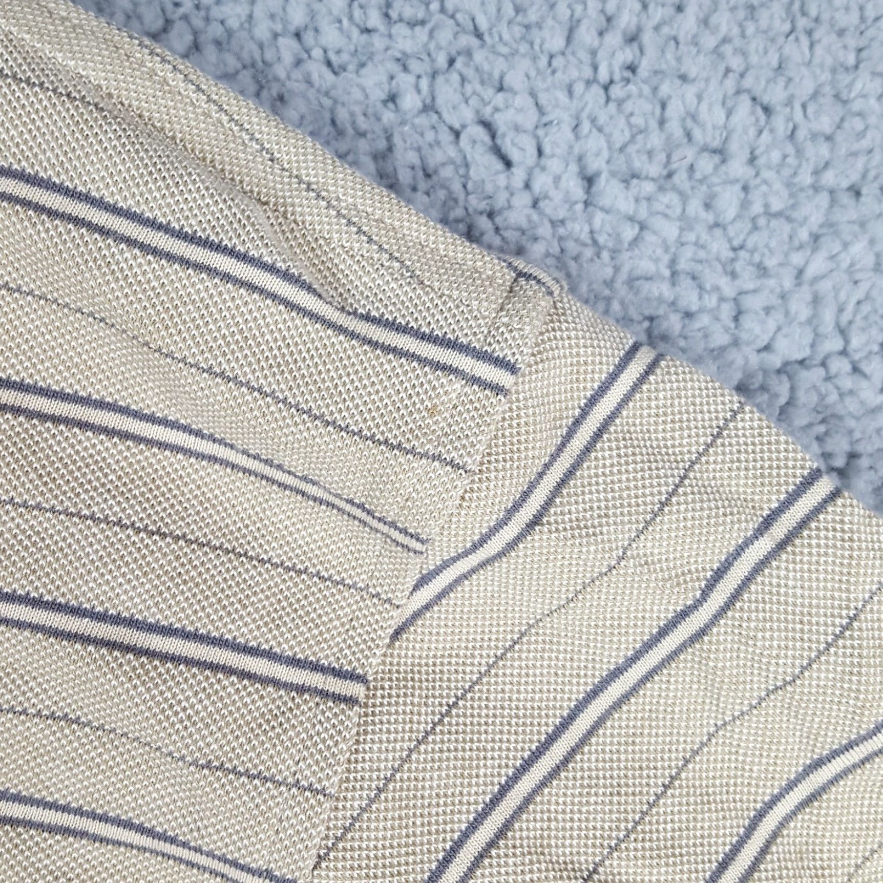 Vintage Vintage Preppy Striped Knit Size M Collar Surf Grunge Short Sleeve Polo Shirt Size US M / EU 48-50 / 2 - 3 Thumbnail