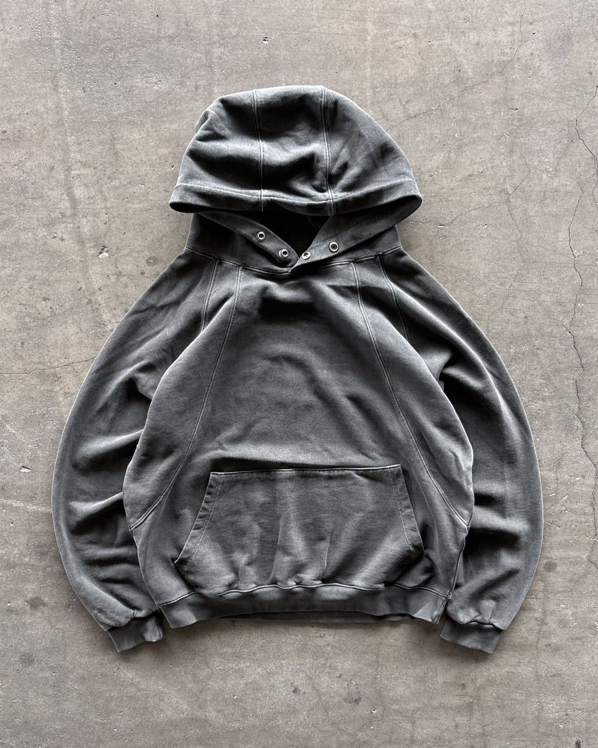 Vintage Cpgn Studio Stone Washed Grey Boxy Hoodie Size US M / EU 48-50 / 2 - 1 Thumbnail