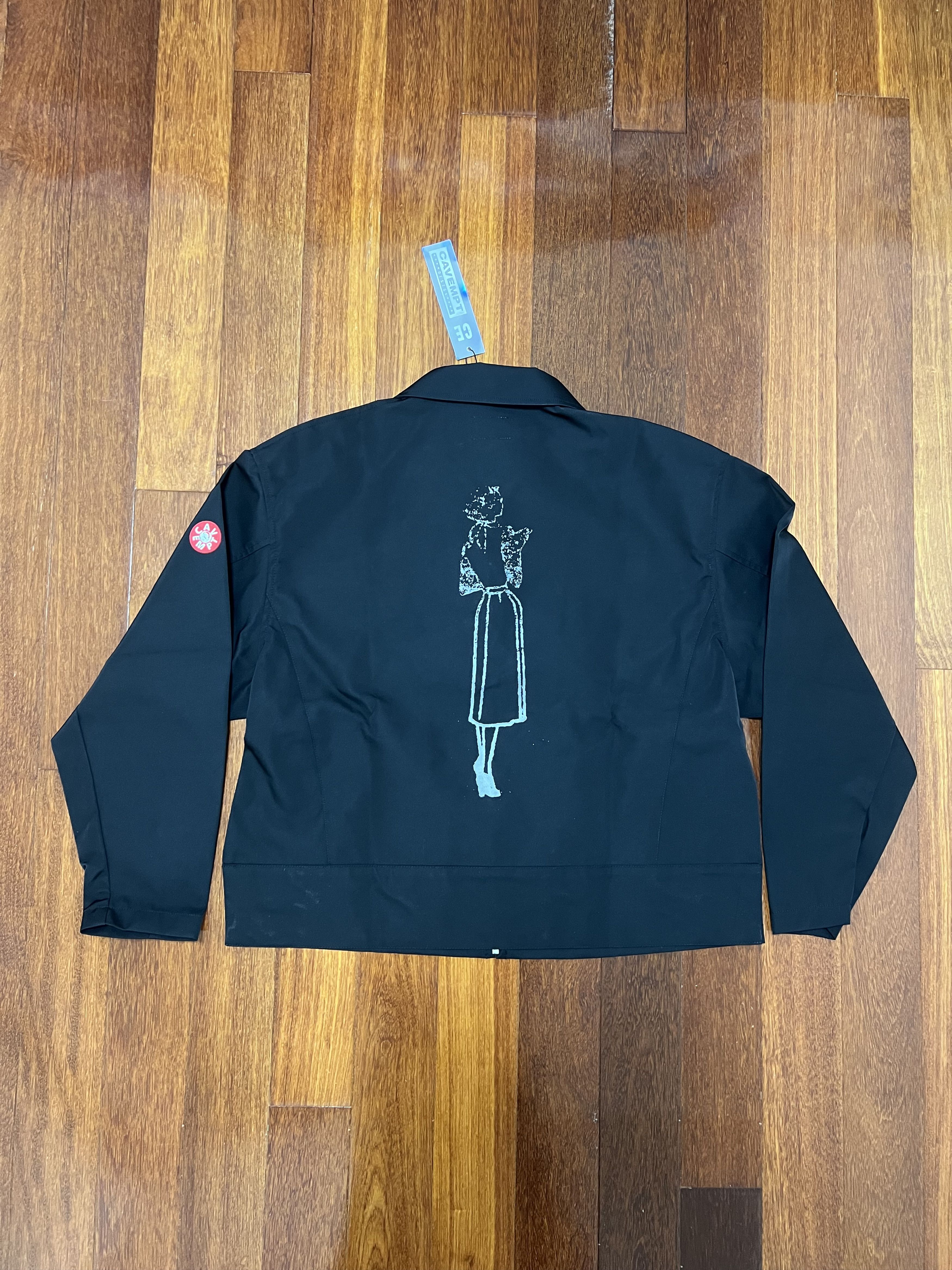 Cav Empt 💚 SS20 Cav Empt Ref Stamped Zip Jacket Black Medium NEW Size US M / EU 48-50 / 2 - 5 Thumbnail