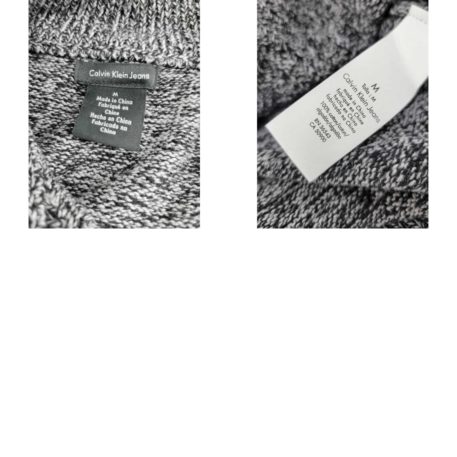 Calvin Klein Calvin Klein Mens Sweater Gray 1/4 Zip Size Medium Cotton Knit Shirt Brand Mens 1/4 Zip Gray Calvin Klein Sweater Mint? Size US M / EU 48-50 / 2 - 8 Thumbnail
