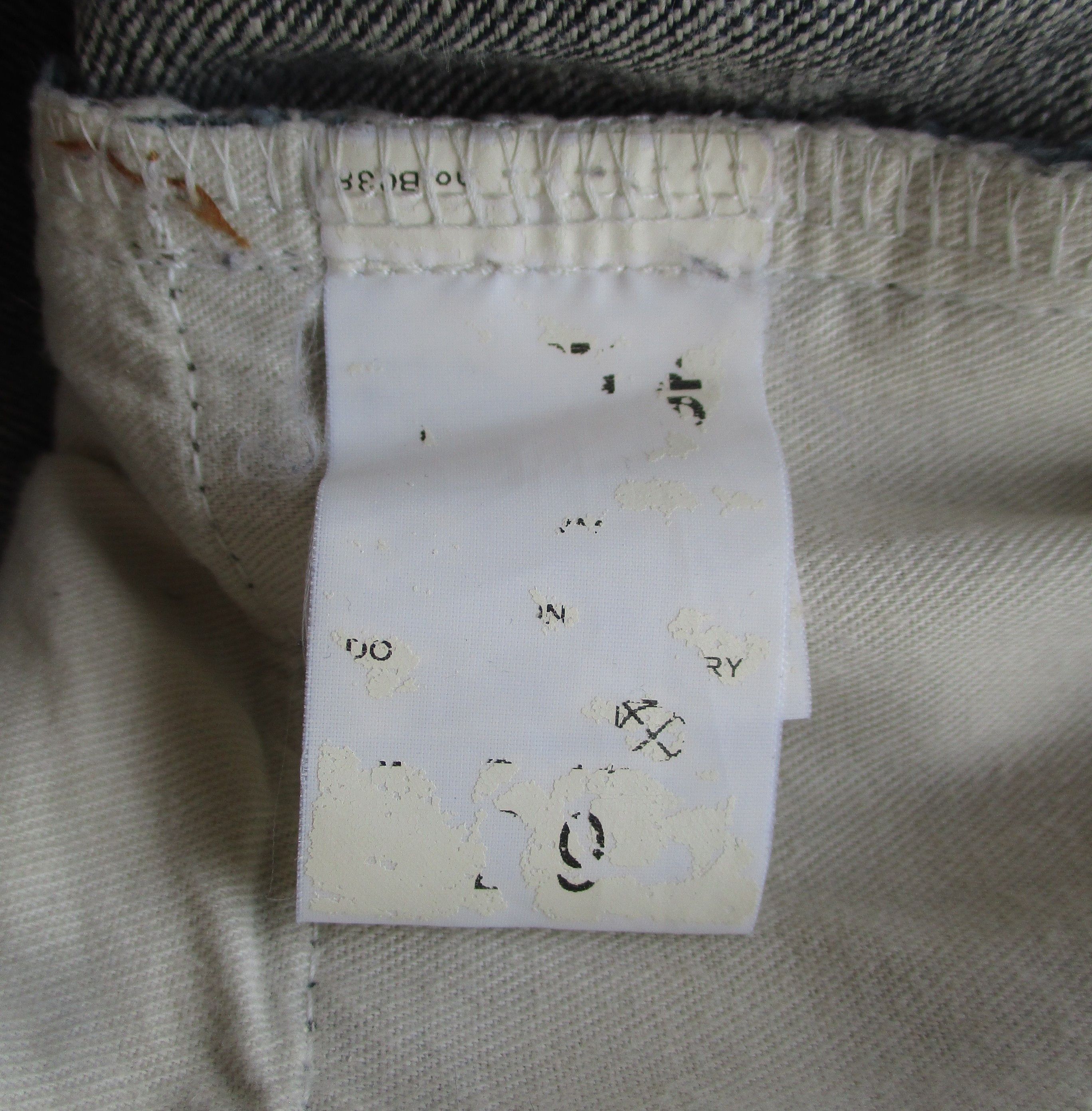 J.S. Homestead × Journal Standard Lot 2900 Dark Wash Low Rise Straight Leg 28x31 Size US 29 - 11 Thumbnail