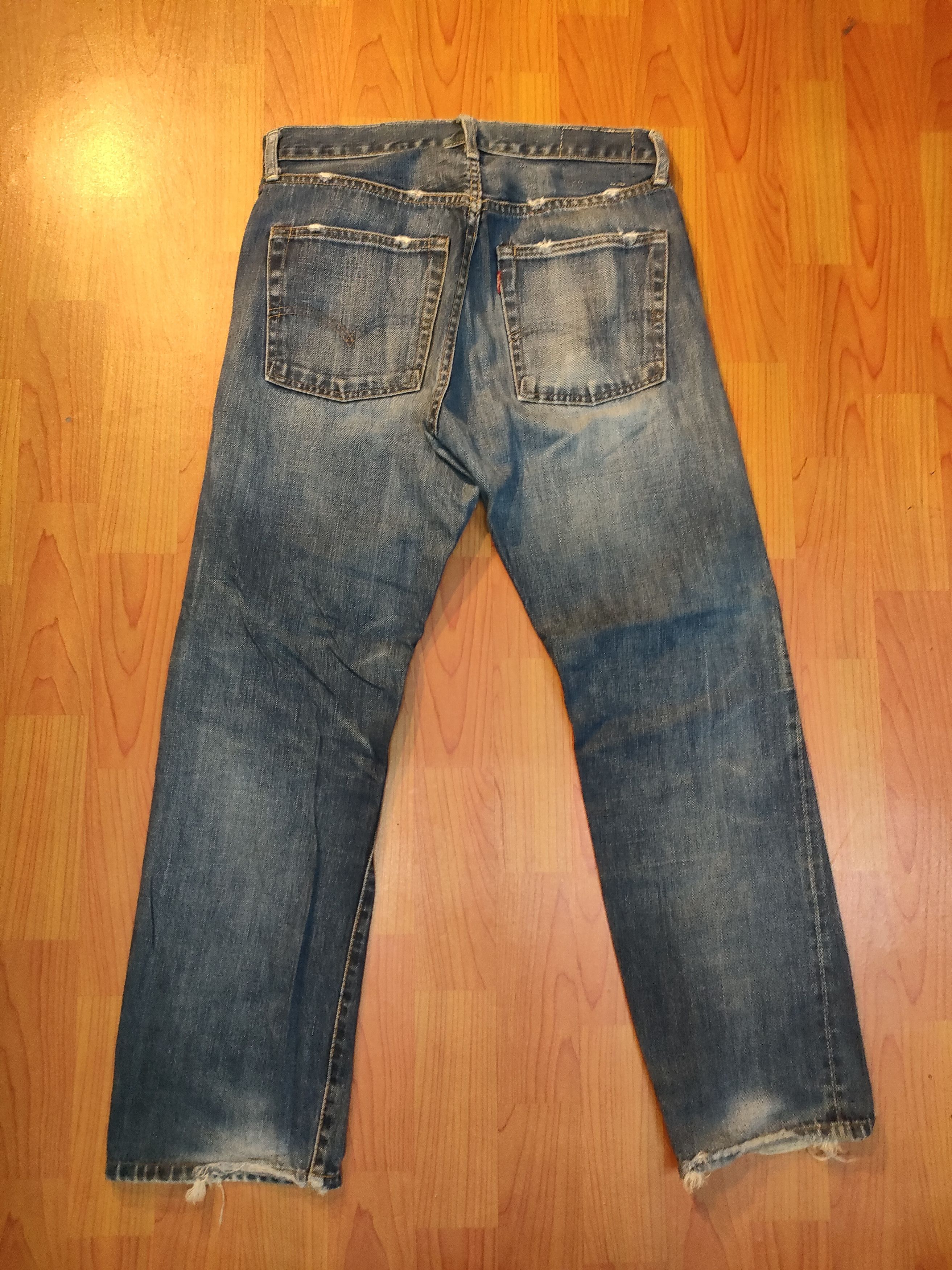 Levi's Vintage Clothing × Vintage Vintage Levi's 505 BigE Selvedge Jeans Size US 31 - 5 Thumbnail