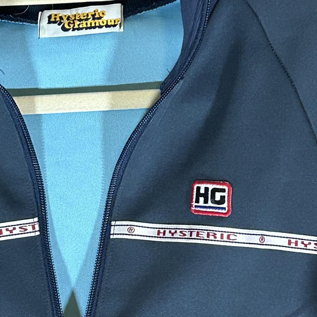 Hysteric Glamour Vintage Hysteric Glamour HG Logo Tape Track Jacket Y2K Japan Size US S / EU 44-46 / 1 - 5 Thumbnail
