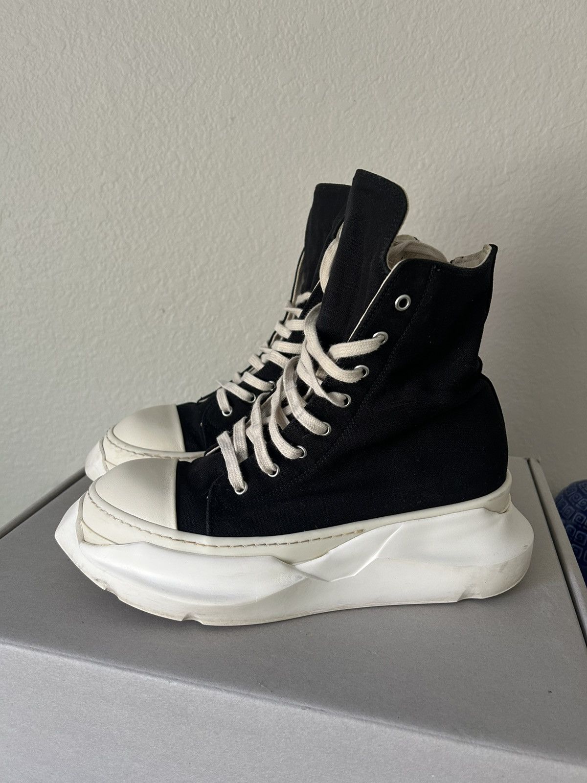 靴 Rickowens drkshdw abstract42 Abstract Ramones in Translucent – SVRN
