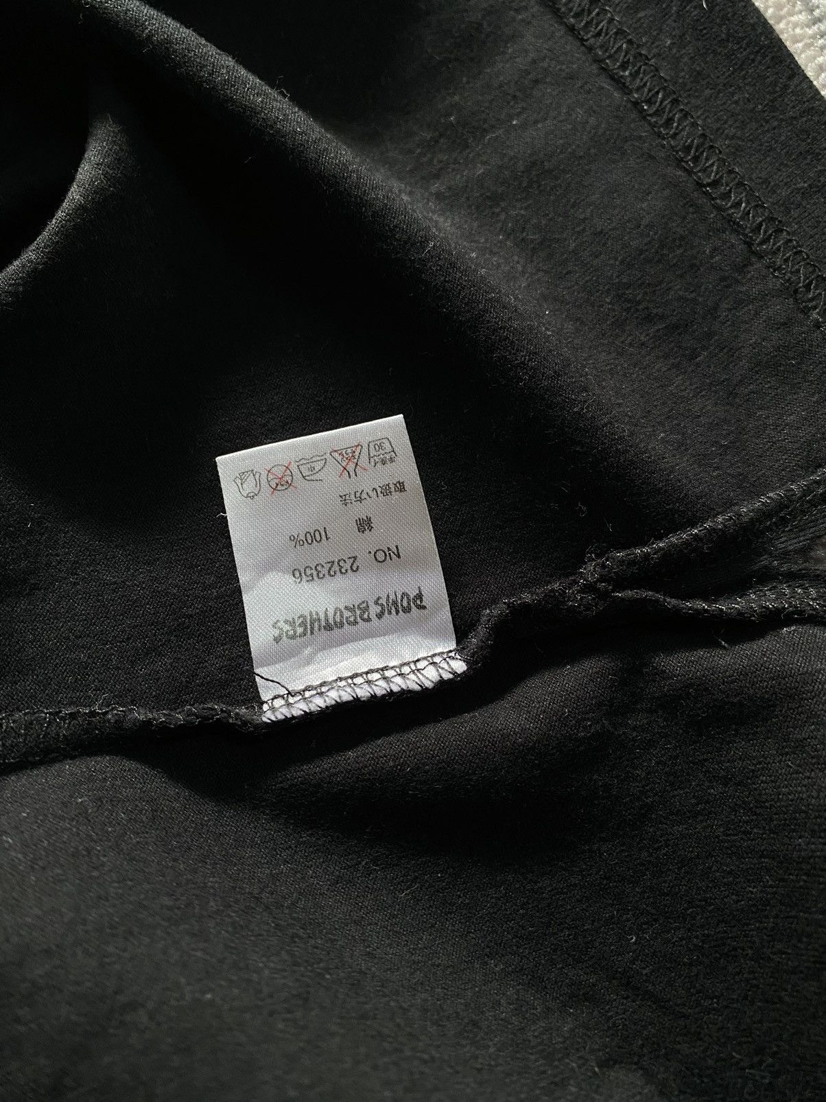 Vintage Japanes Poms Brothers in Black, Men's (Size Xl) — image 6 of 6