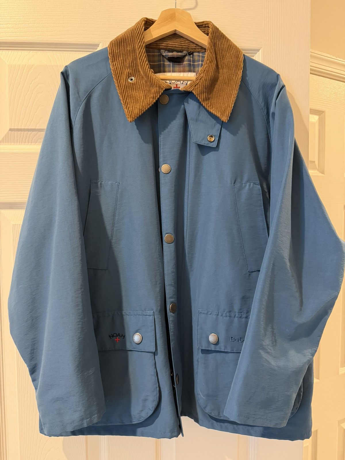 Barbour × Noah Noah x Barbour Orange 60/40 Bedale Jacket FW22