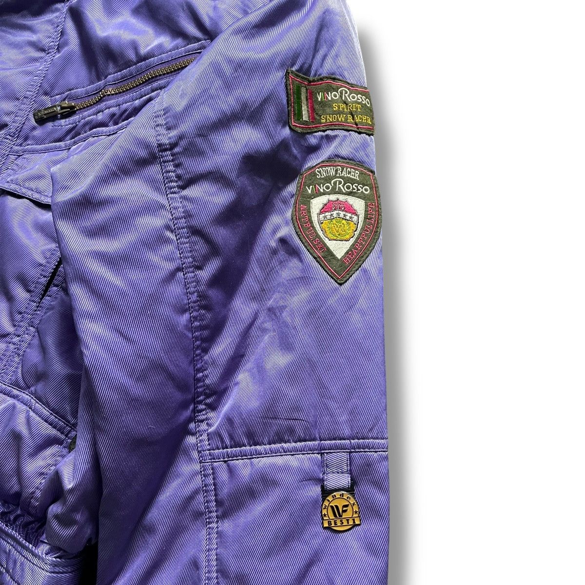 Japanese Brand VINTAGE VINO ROSSO SNOW RACER SKI JACKET Size US L / EU 52-54 / 3 - 5 Thumbnail