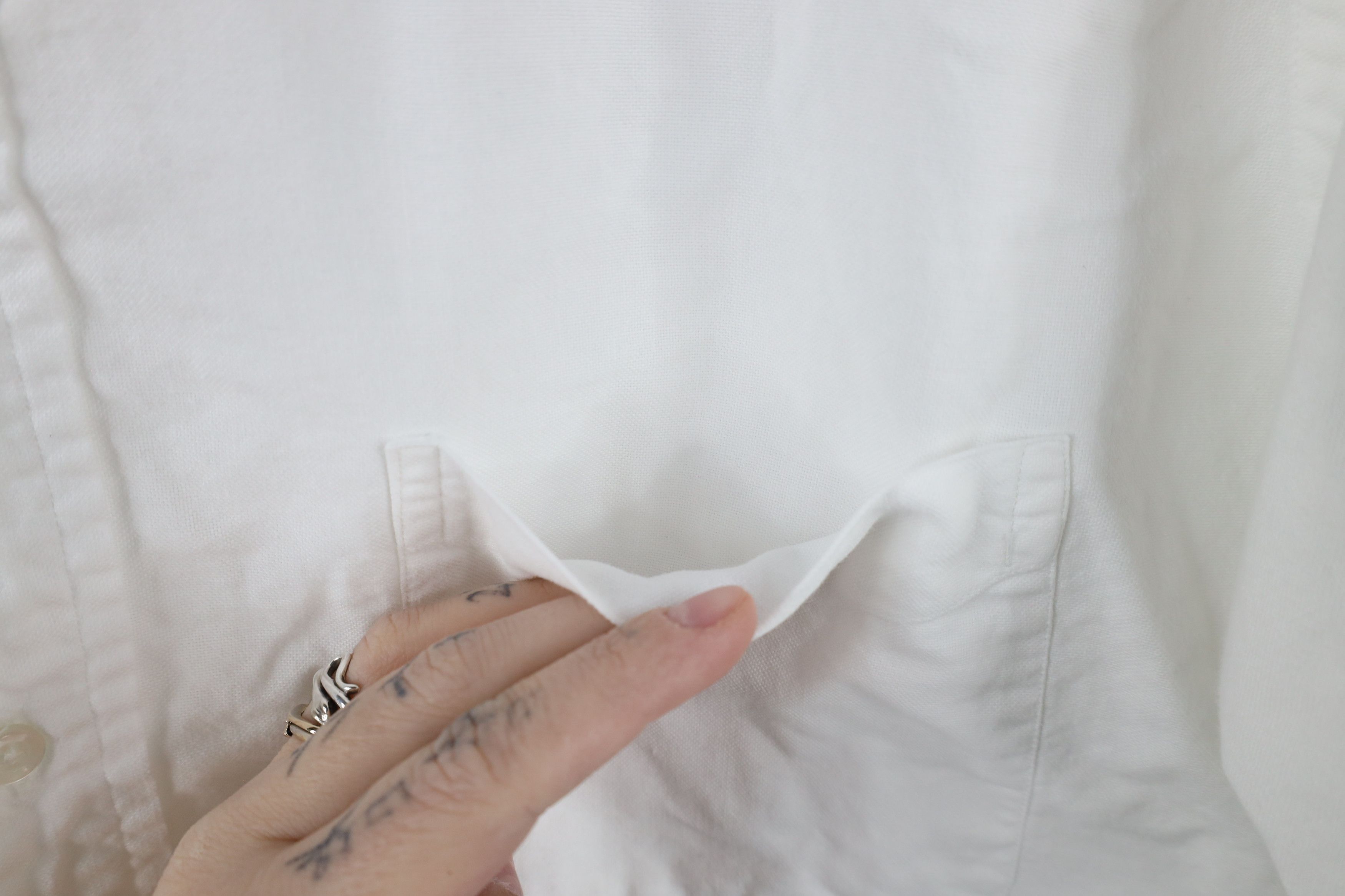 Brooks Brothers × Vintage Vintage 80s 90s Brooks Brothers Button Down Shirt White USA Size US M / EU 48-50 / 2 - 4 Thumbnail