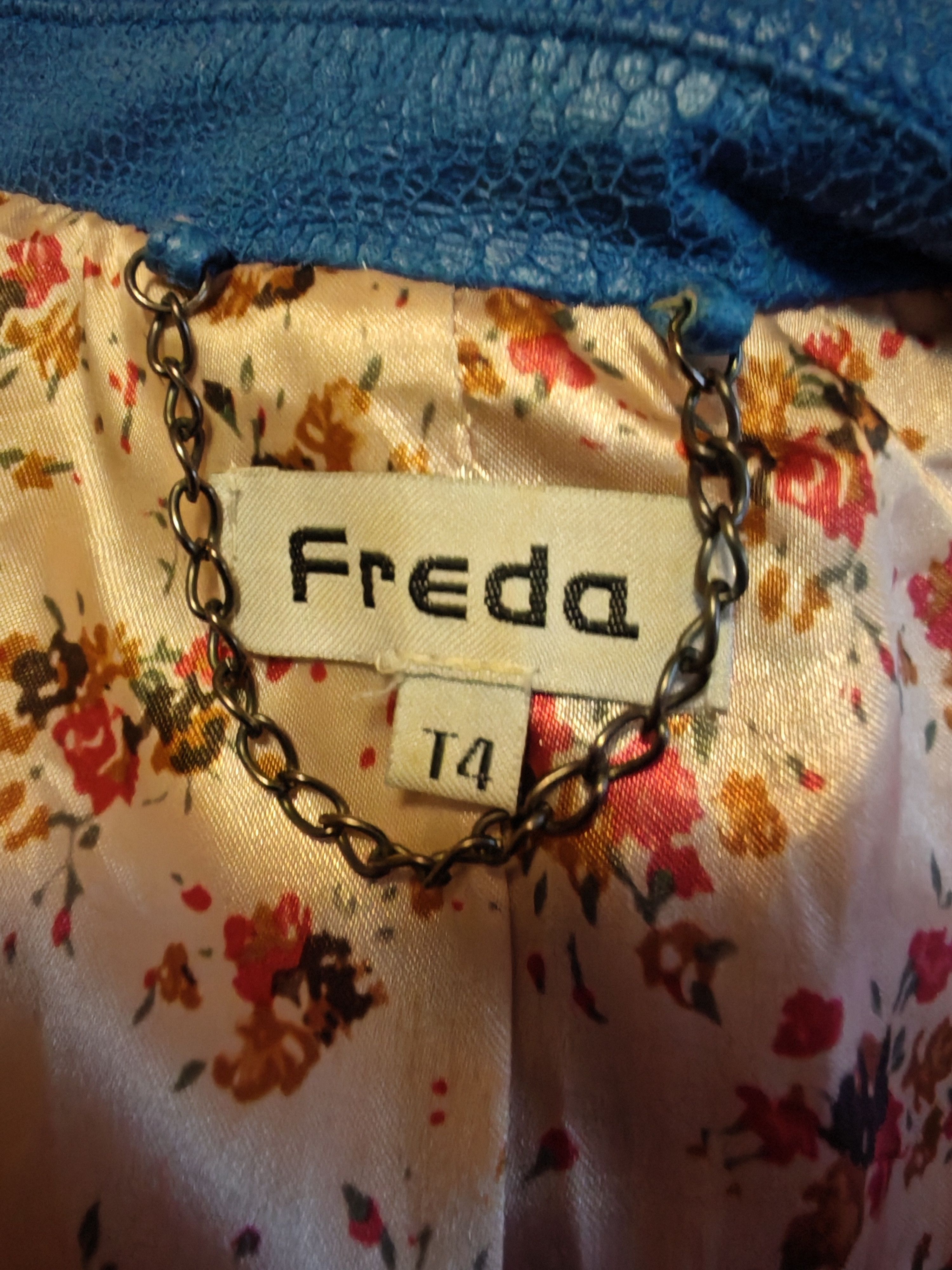 Vintage Vintage Snakeskin Effect Freda Blazer Size M / US 6-8 / IT 42-44 - 5 Thumbnail
