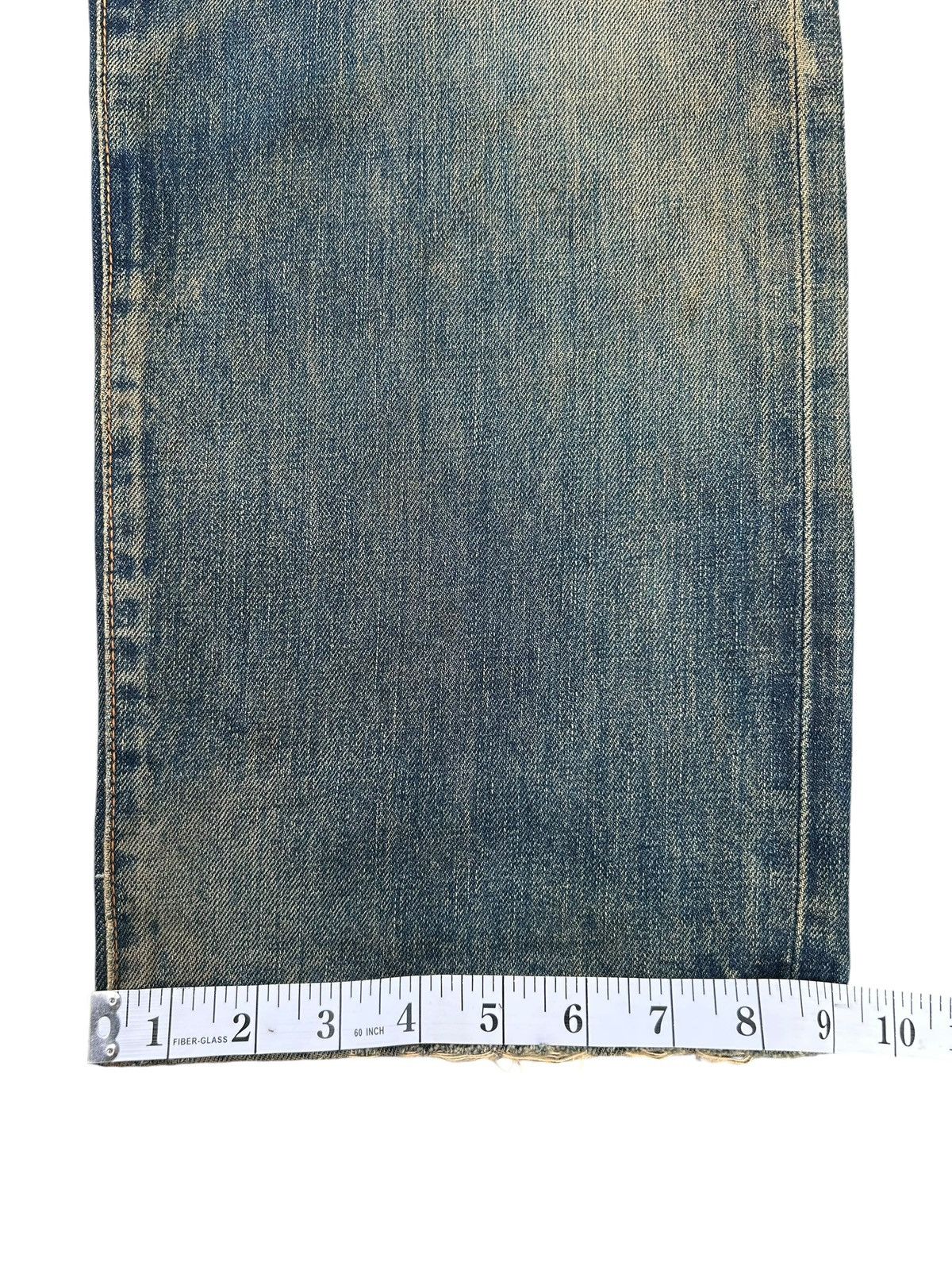 Kapital VINTAGE EDWIN 505X SELVEDGE RUSTY DISTRESSED DENIM JEANS Size US 32 / EU 48 - 25 Thumbnail