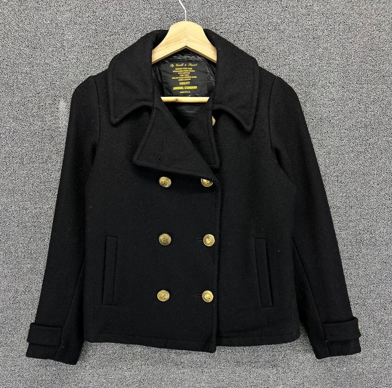 Fidelity Vintage Fidelity X Journal Standard Black Wool Jacket Size S / US 4 / IT 40 - 1 Thumbnail