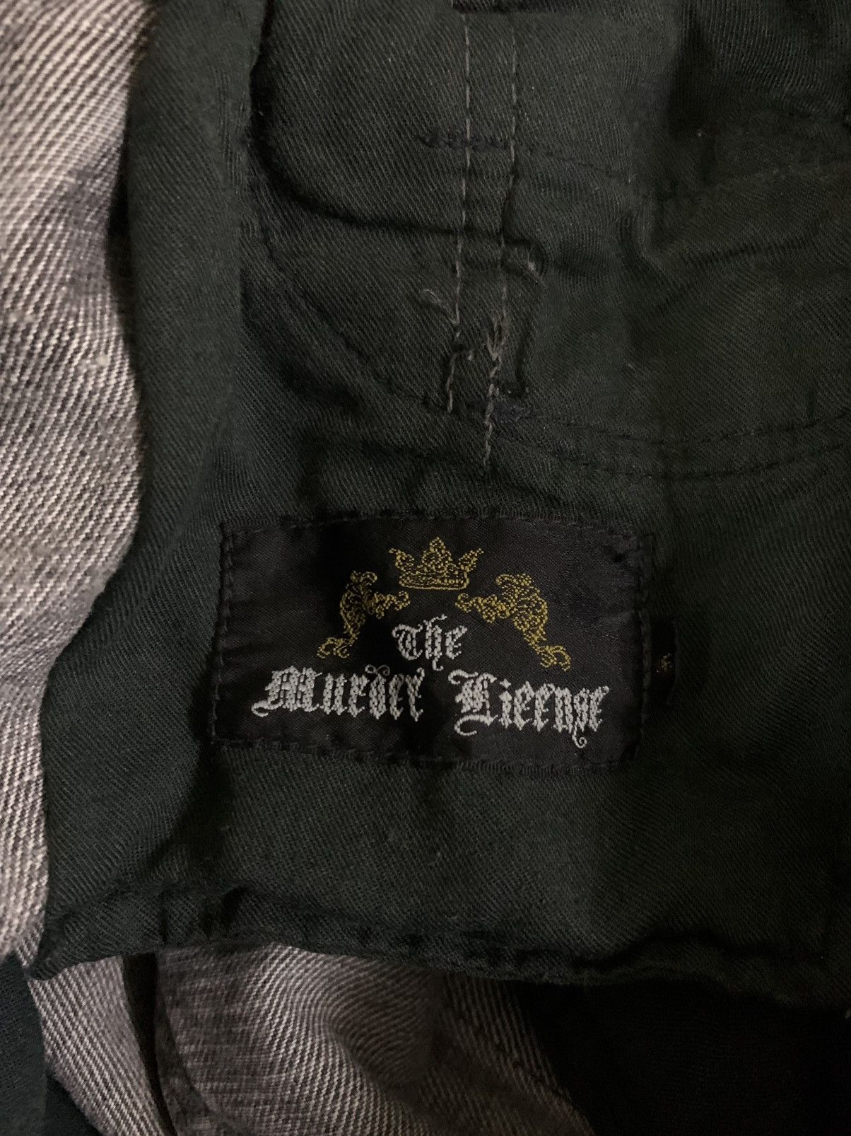 Murder License Very Rare Vintage Japanese Brand Murder License Jeans 1990s Size US 32 / EU 48 - 13 Thumbnail
