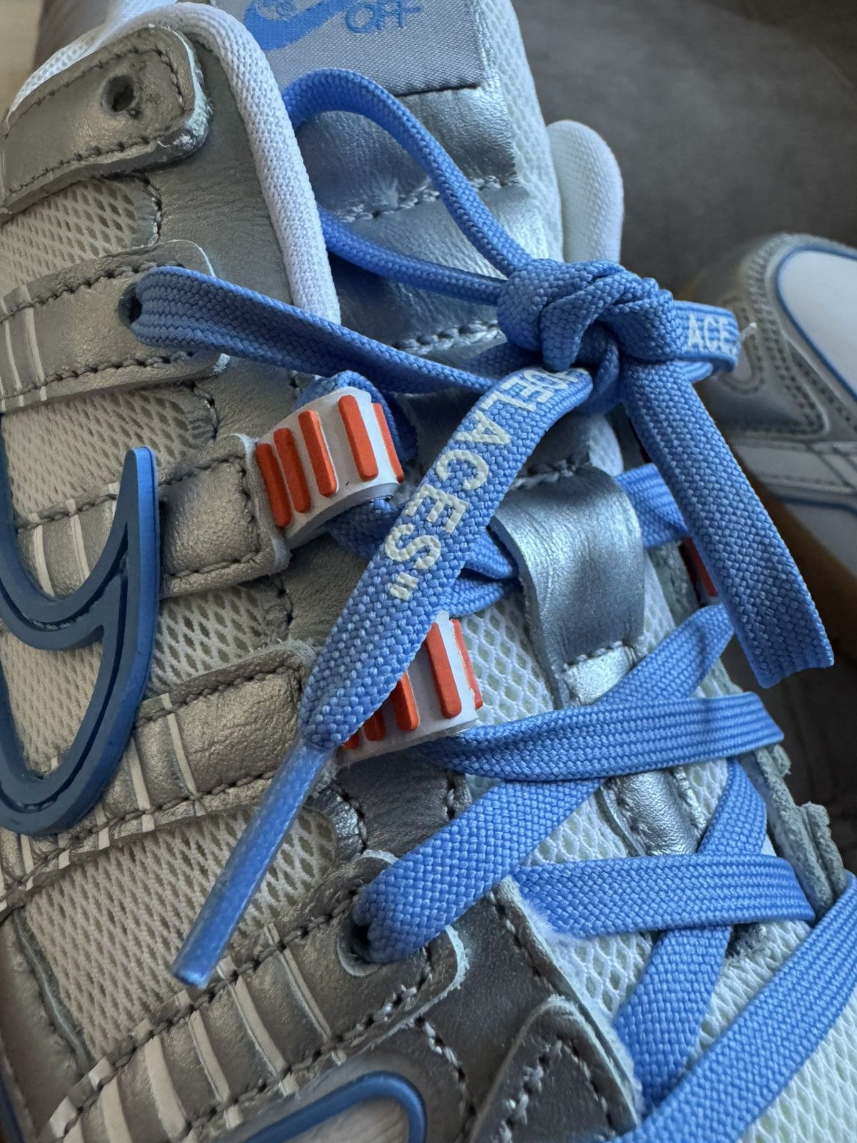 Off-White NIKE X OFF-WHITE DUNK UNC sz US9 UK8 only tried on see phot Size US 9 / EU 42 - 19 Thumbnail